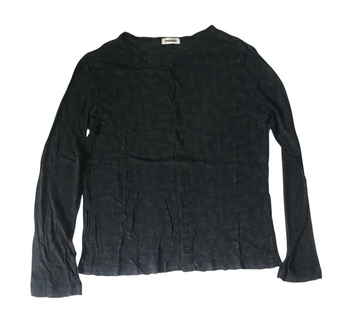 Vintage issey miyake plantation cardigan