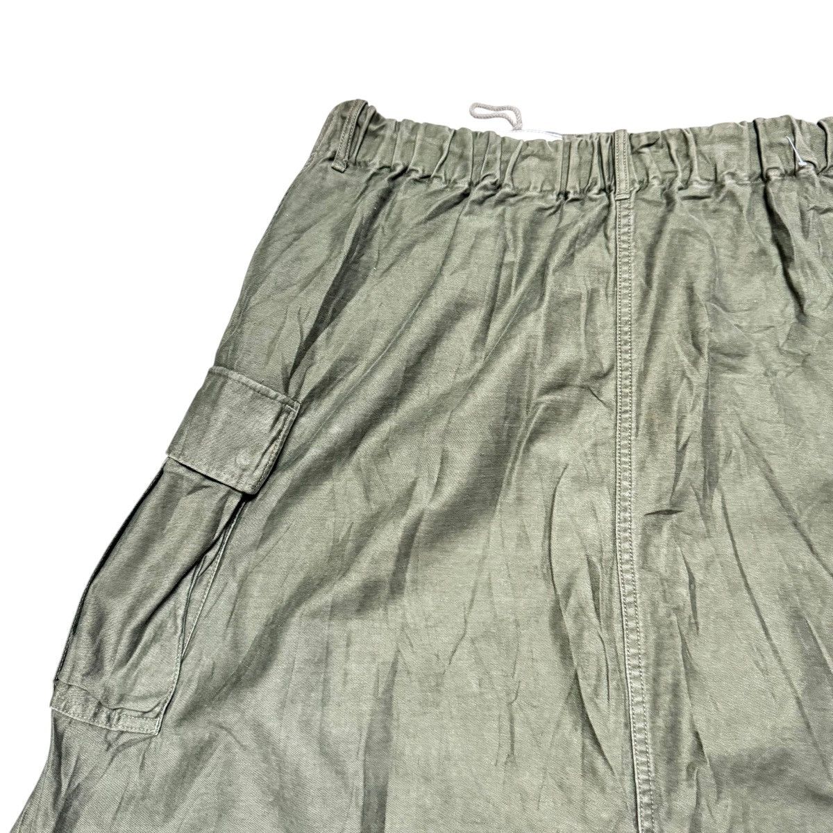 Johnbull Johnbull Olive Green Army Cargo Skirt Size 36" / US 14 / IT 50 - 6 Thumbnail