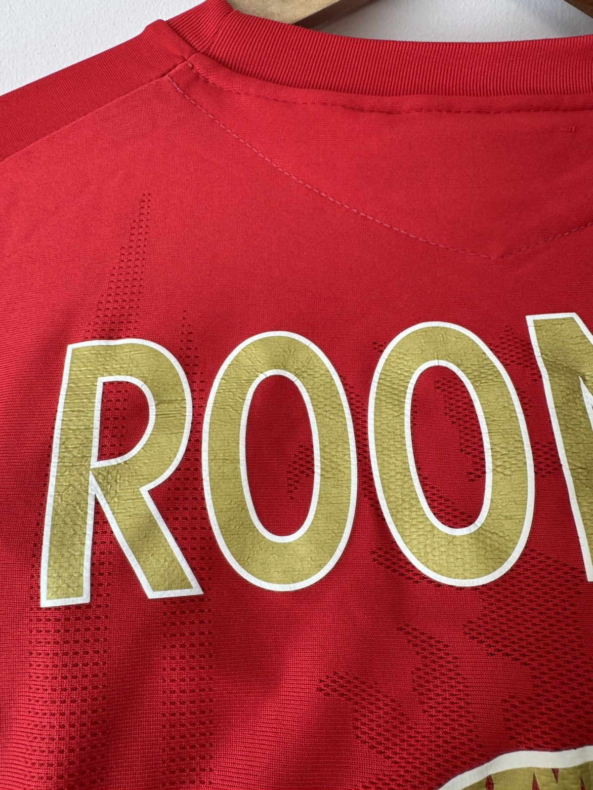 Umbro Rooney #9 England 2006-2007 Vintage Soccer Jersey Football Size US XL / EU 56 / 4 - 14 Thumbnail