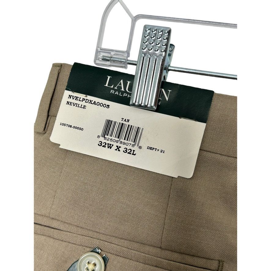 Lauren Ralph Lauren Lauren Ralph Lauren Tan Pant Lightweight Men's 32x32 NEW Size US 32 / EU 48 - 6 Thumbnail