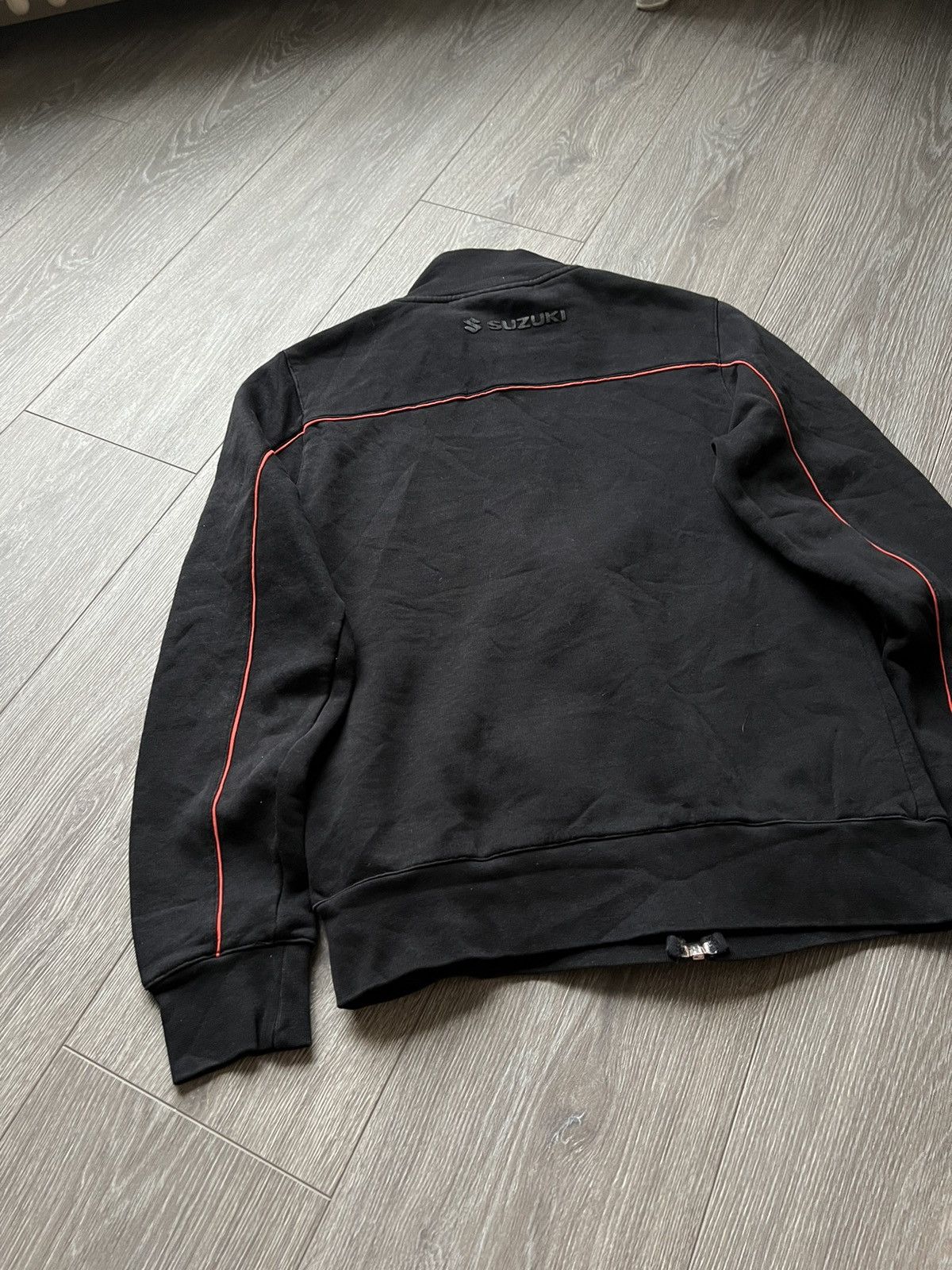 Japanese Brand Vintage 💥 Suzuki Racing Zip Sweatshirt Japanese Size US S / EU 44-46 / 1 - 12 Thumbnail