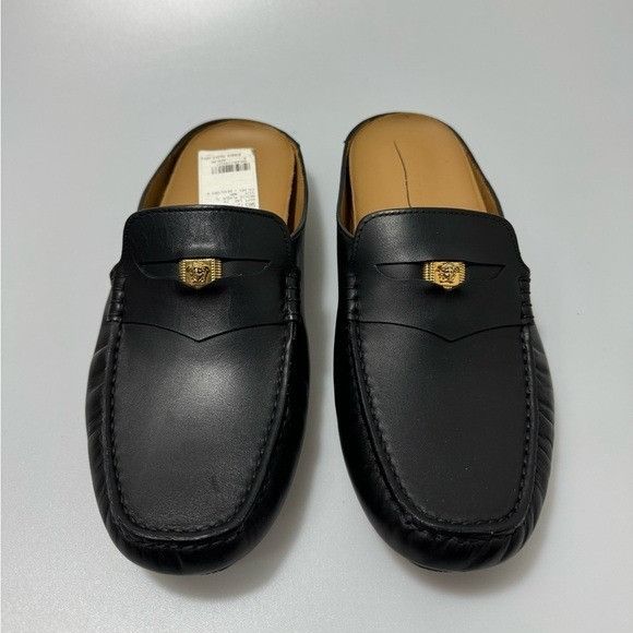 Versace Versace Sabot Medusa Slip-On Loafers Black Men’s EU 40/US 7 Size US 7 / EU 40 - 2 Thumbnail