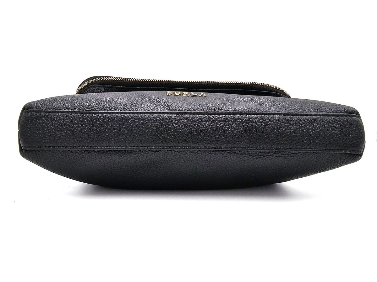 Furla Furla Noemi Black Leather Crossbody Bag Size ONE SIZE - 7 Thumbnail