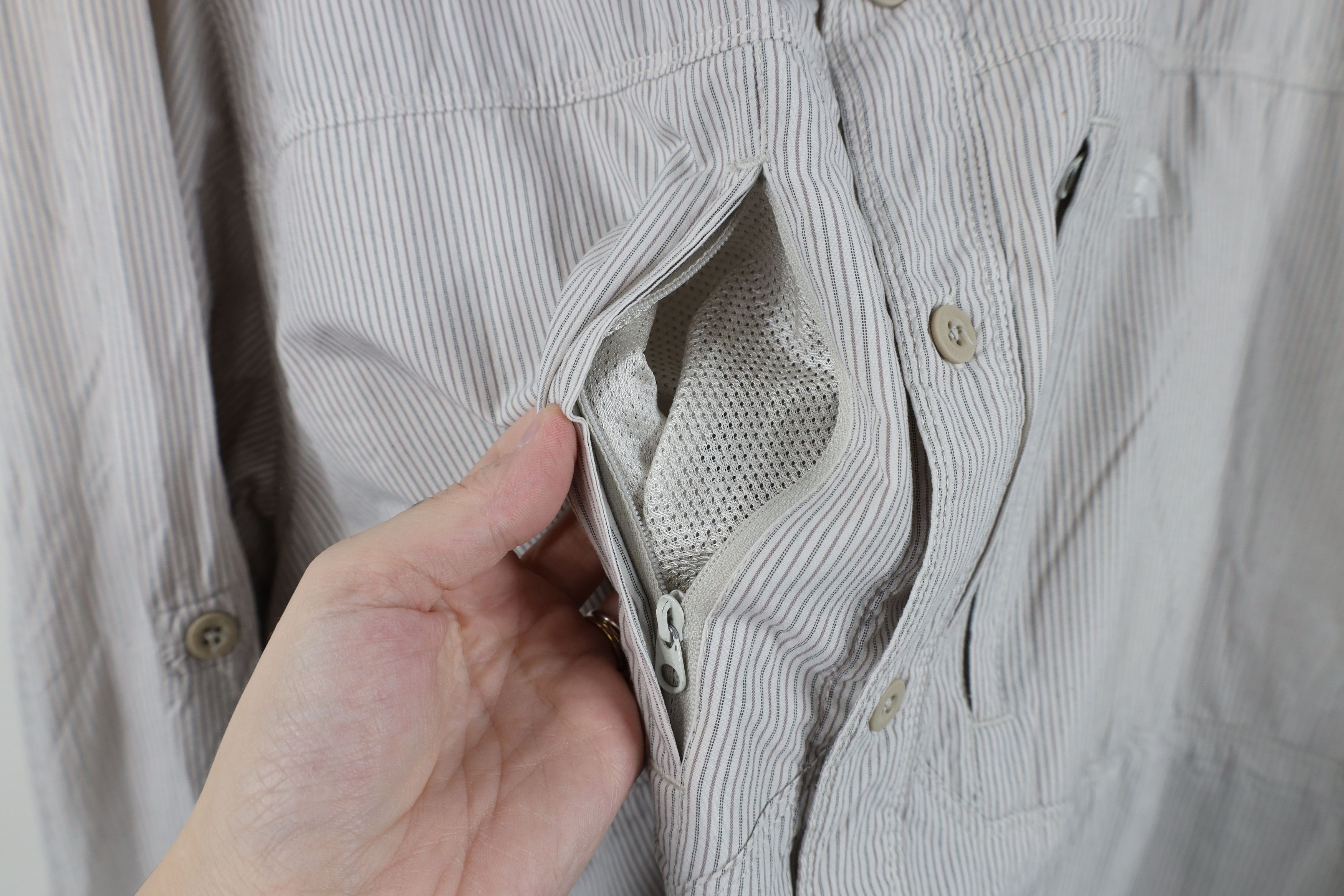 The North Face Vintage The North Face Striped Hiking Trekking Button Shirt Size US XXL / EU 58 / 5 - 5 Thumbnail