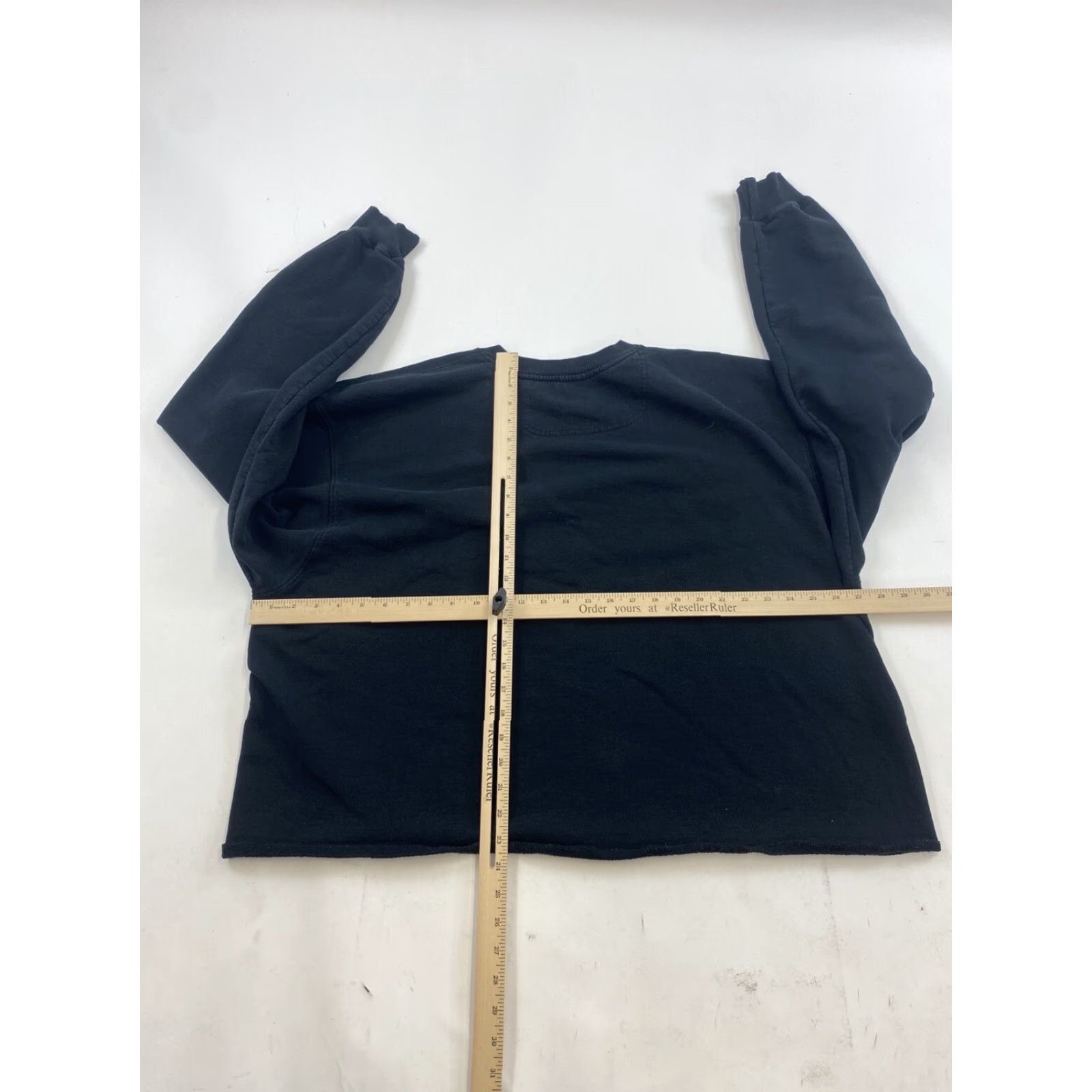 Champion Champion Sweatshirt Adult XL Black Bottom Hem Cut Size XL / US 12-14 / IT 48-50 - 4 Thumbnail