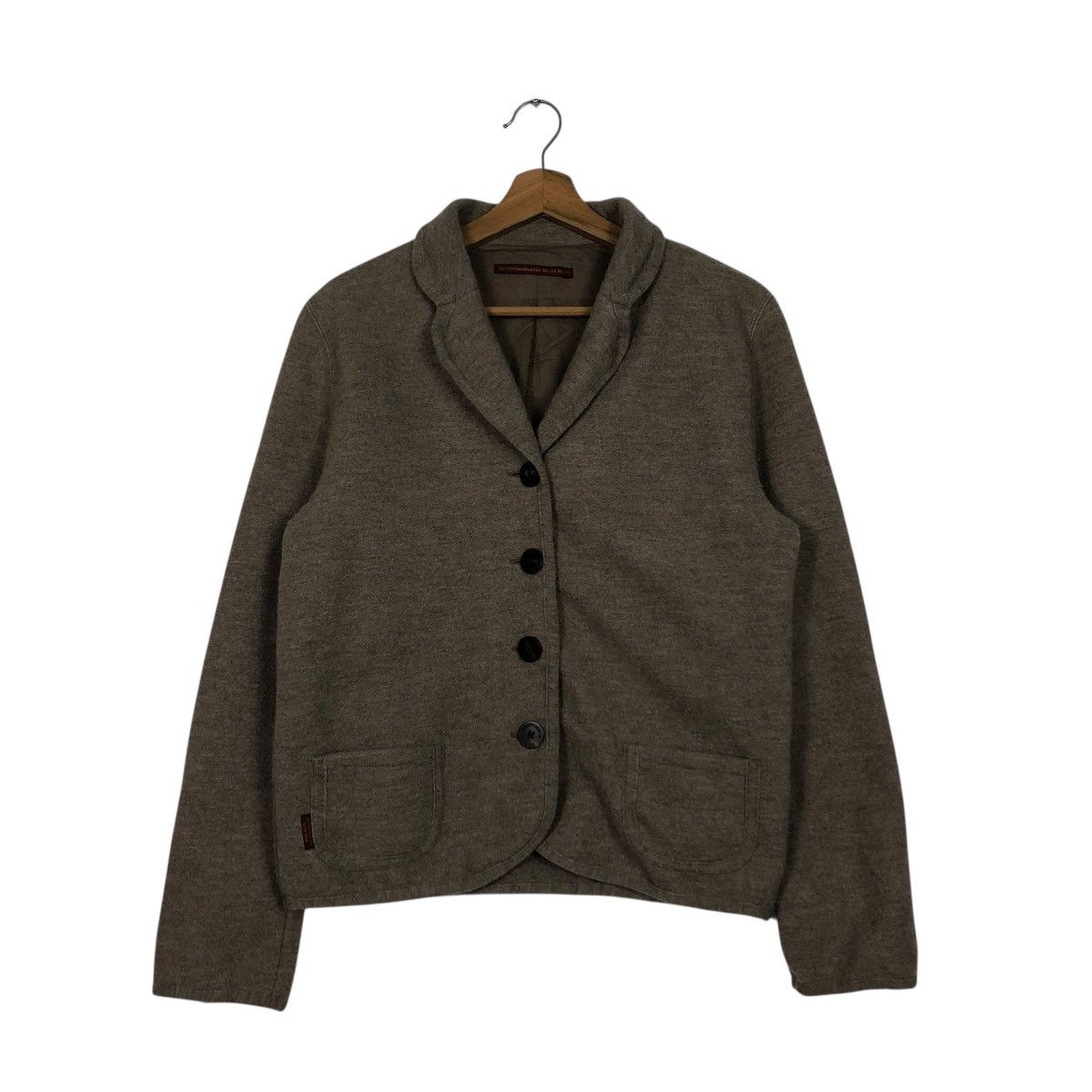 Issey Miyake 🔥VINTAGE CROPPED BUTTON JACKET MADEMOISELLE NON NON Size L / US 10 / IT 46 - 3 Thumbnail