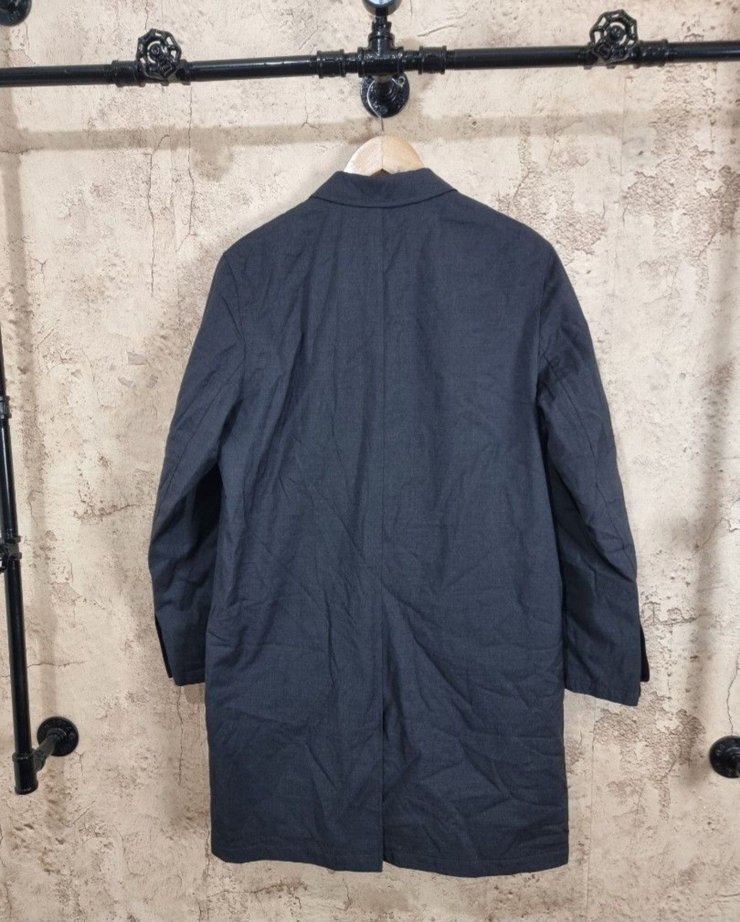 Prada Prada Grey Wool Coat Size M / US 6-8 / IT 42-44 - 6 Thumbnail