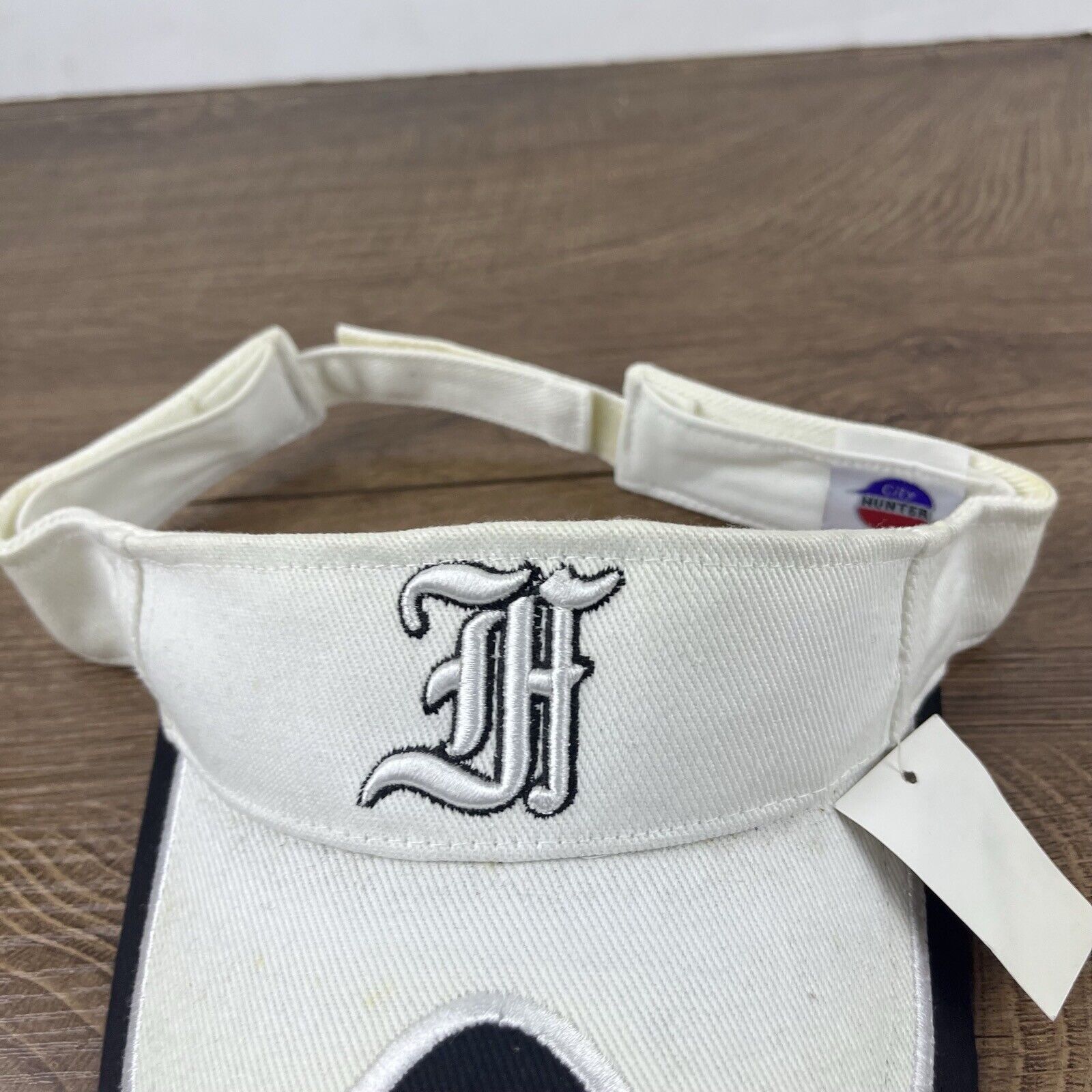 Other Houston Visor Hat White Cap Houston Hat Adjustable Hat White Size ONE SIZE - 6 Thumbnail