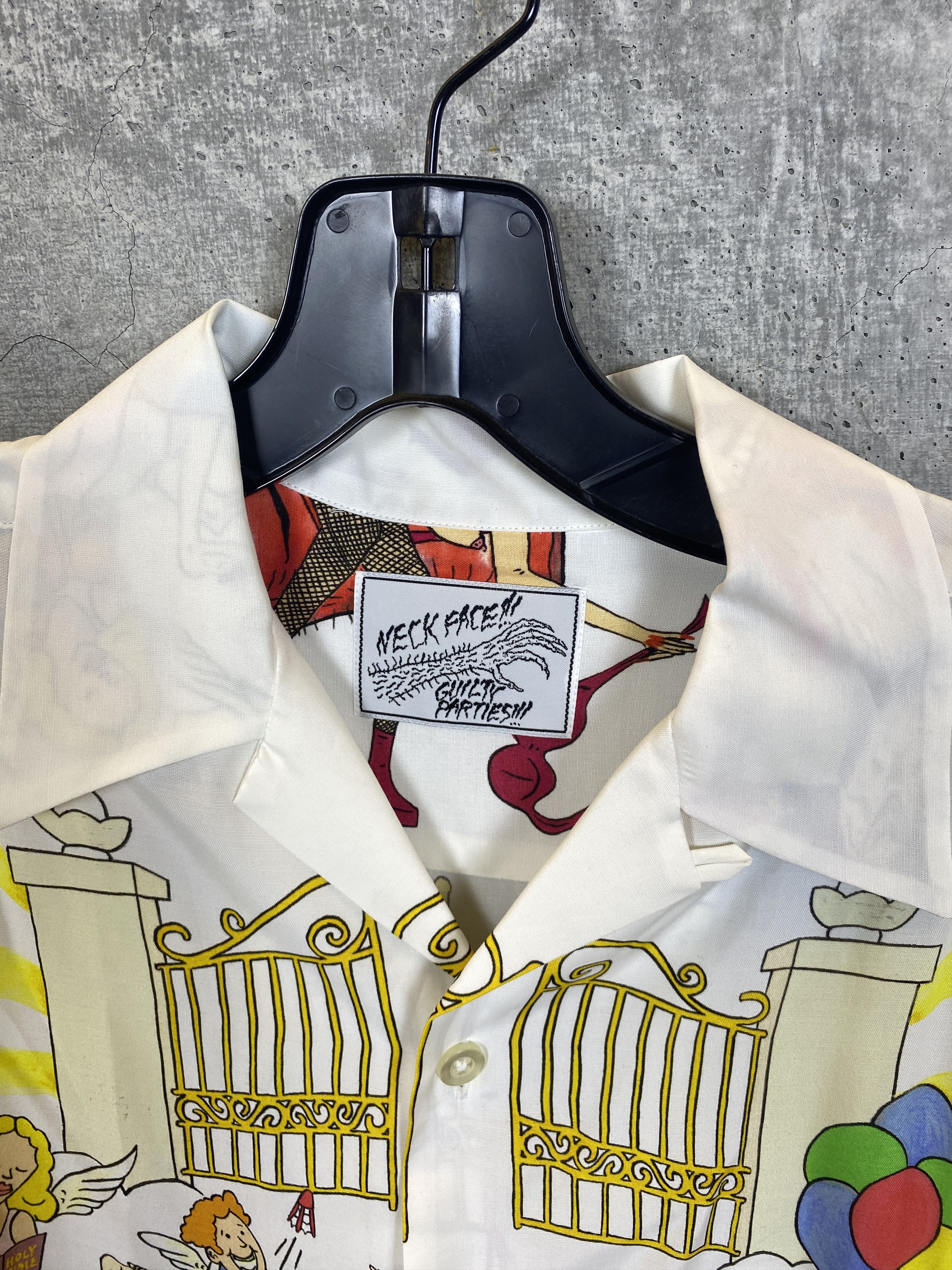 Neckface × Wacko Maria GUILTY PARTIES WACKO MARIA NECKFACE RAYON SHIRT Size US S / EU 44-46 / 1 - 4 Thumbnail
