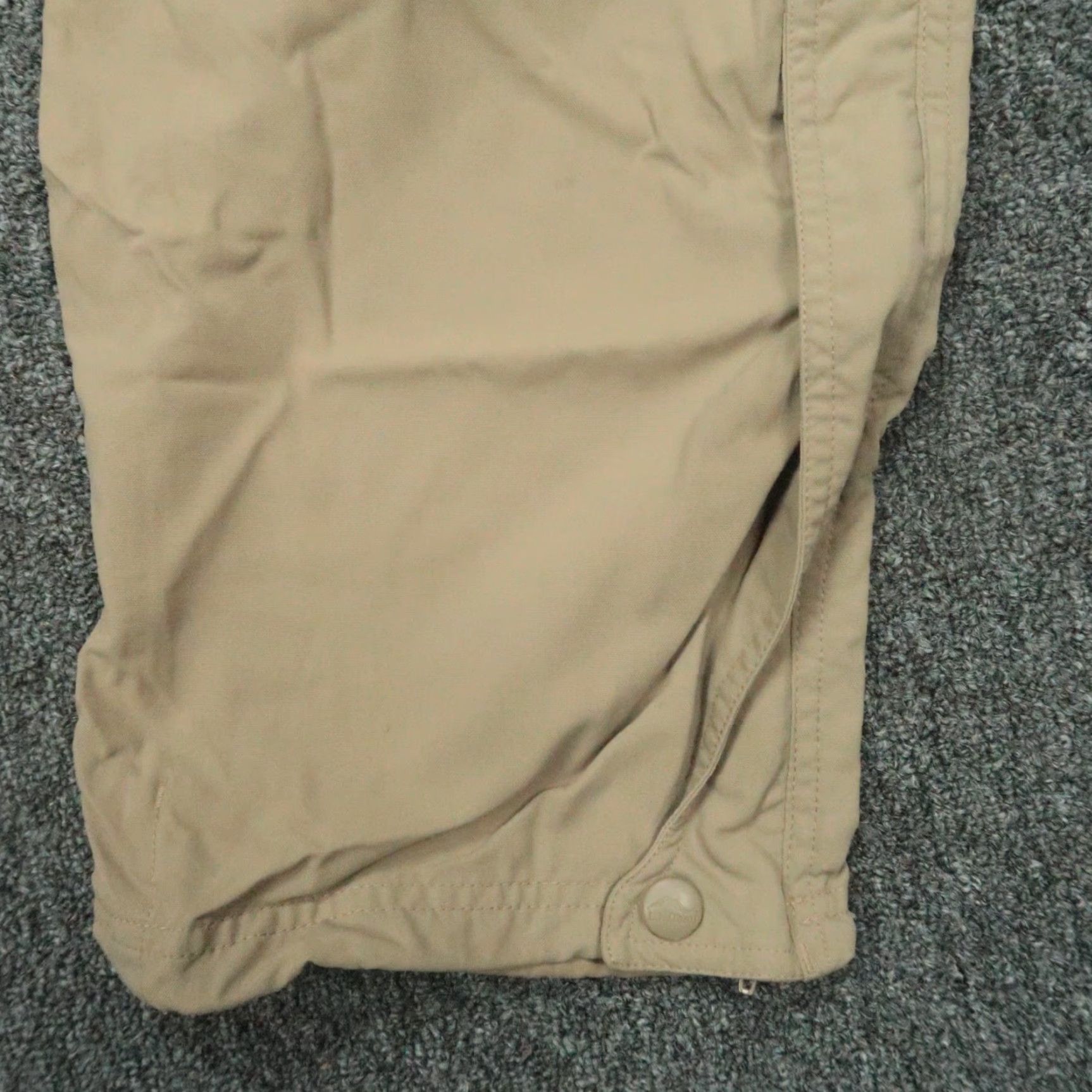 Vintage LL Bean Pants Men XL Short Khaki Convertible Switchback Hiking 40x30 Brown Nylon 40 Waist Regular Straight Chino Pockets Vintage No Size US 36 / EU 52 - 6 Thumbnail
