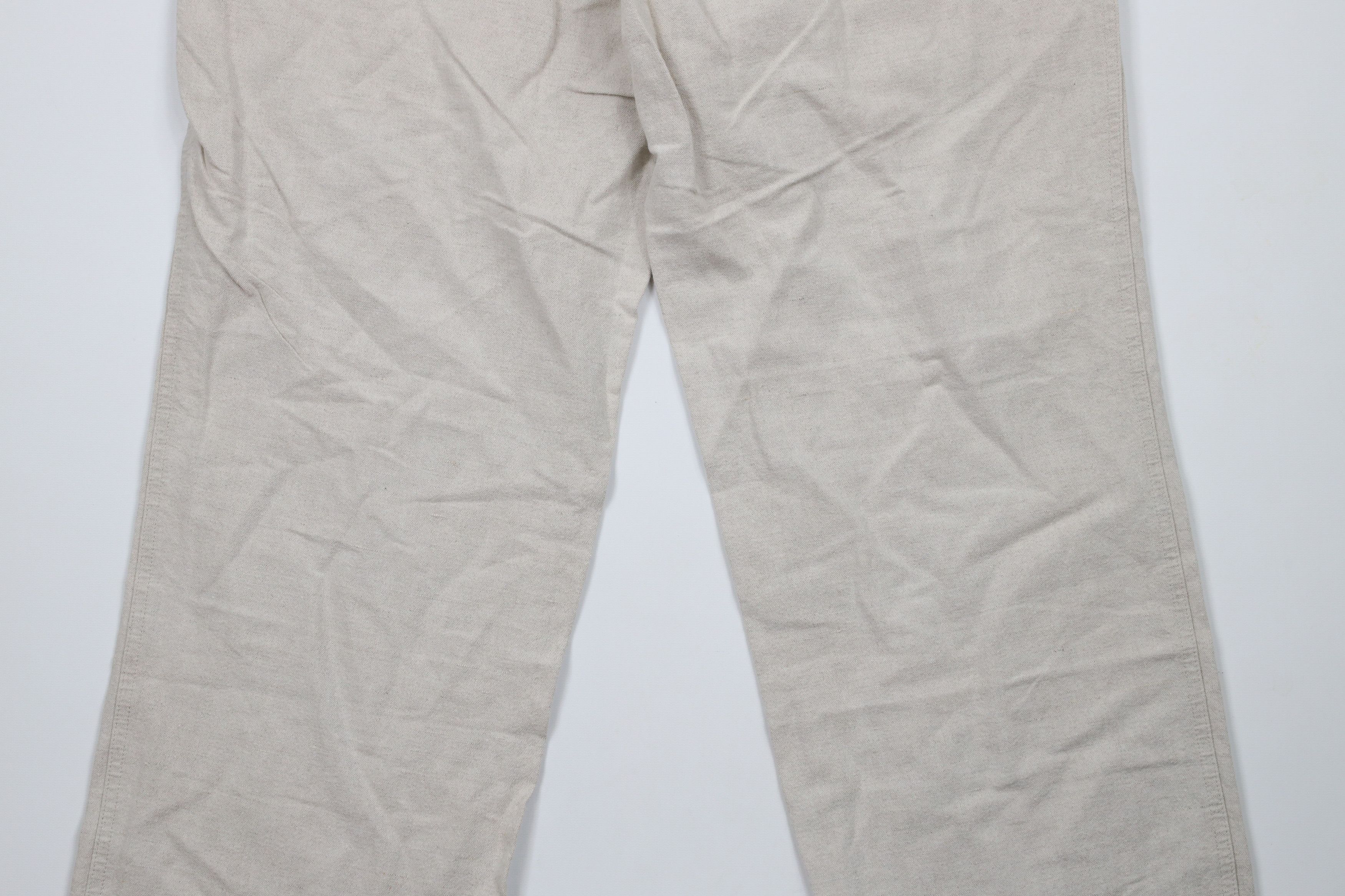 Vintage Vintage 90s Streetwear Wide Leg Harem Beach Pants Beige Size US 32 / EU 48 - 9 Thumbnail