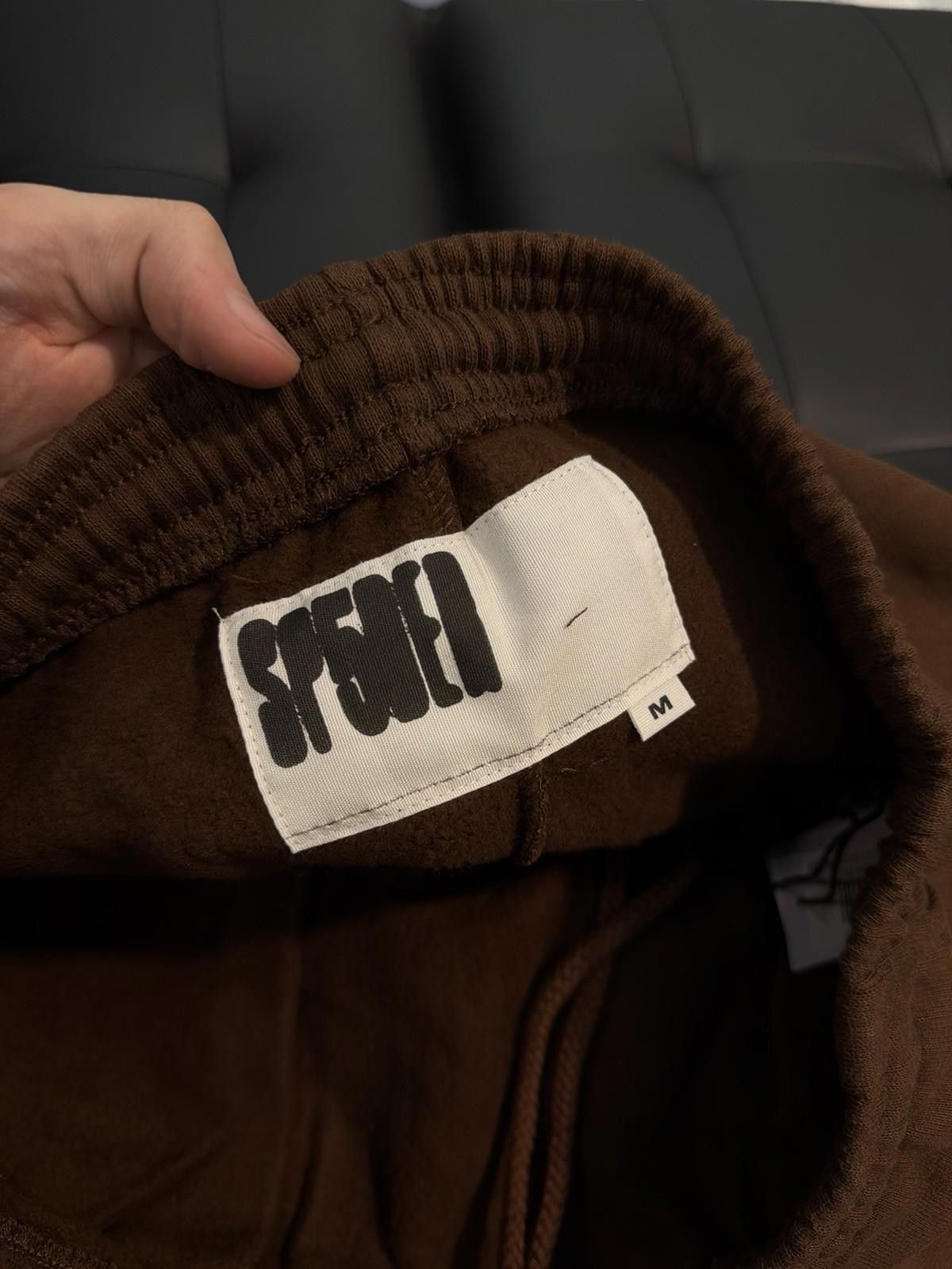 Sp5der Size M - Sp5der Worldwide Brown Crystal Sweatpants Spider Size US 32 / EU 48 - 7 Thumbnail