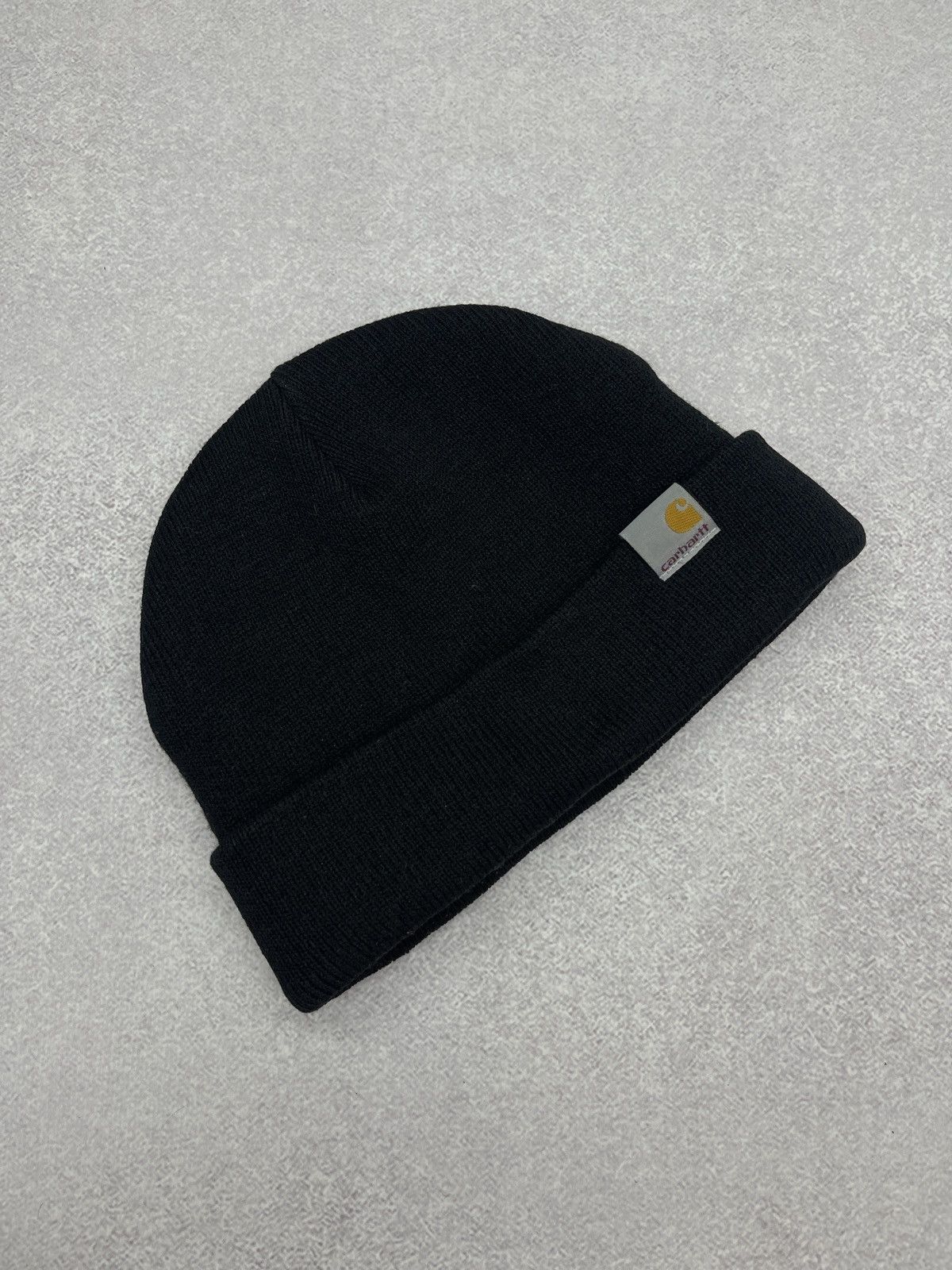 Carhartt Mens Carhartt Stratus Beanie Hat Low Black Size ONE SIZE - 5 Thumbnail