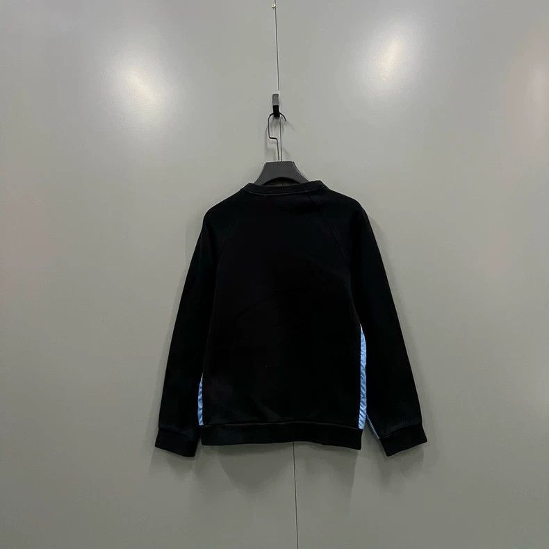 Prada PRADA Black Logo Sweatshirt Size M-2506 Size US M / EU 48-50 / 2 - 2 Thumbnail