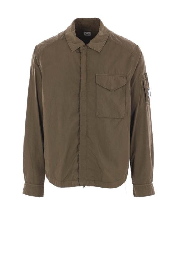 C.P. Company C.P. COMPANY Men Long Tops 19CMOS089A005904G 683 Green Size US XL / EU 56 / 4 - 1 Thumbnail