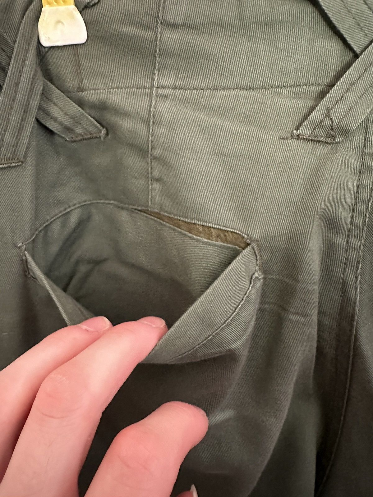 Erased Project Erased Project - Cargo Pants Version 1- Military Green - 32 Size US 32 / EU 48 - 6 Thumbnail