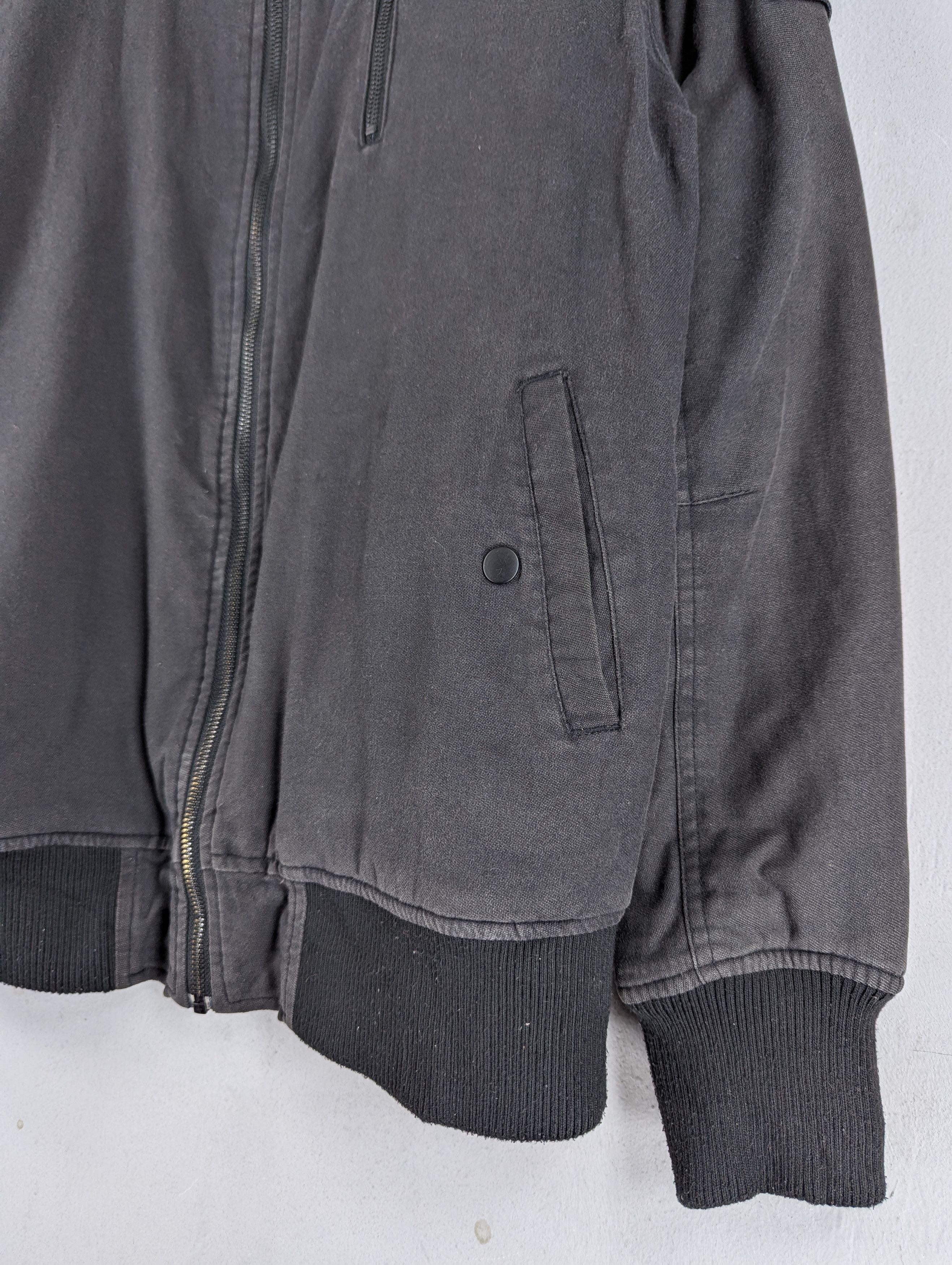 Black Scale Black Scale FADED Bomber Zipper Jacket Size US M / EU 48-50 / 2 - 4 Thumbnail