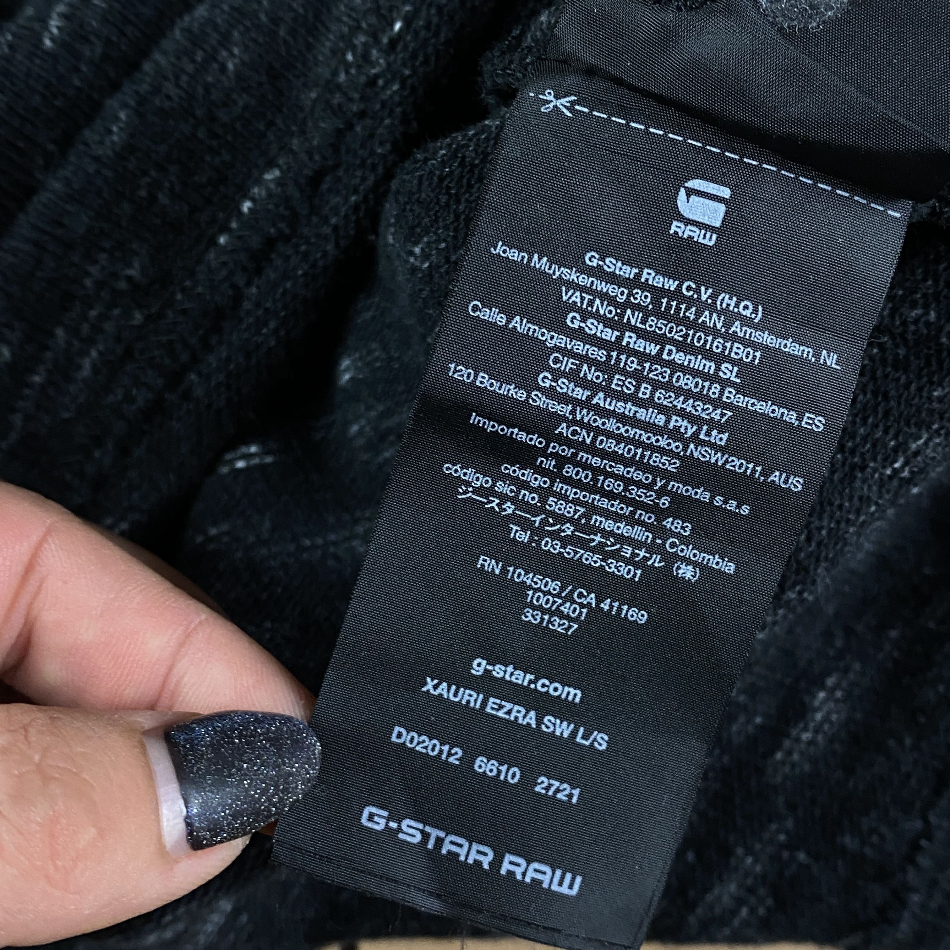 G-Star Men’s Sweatshirt Long Sleeves G-Star Raw Size XS Size US XS / EU 42 / 0 - 7 Thumbnail