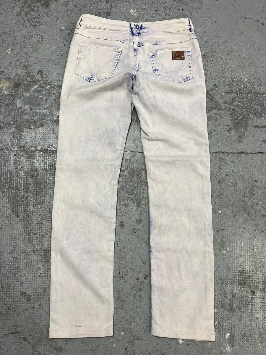 Dolce & Gabbana 2000s Dolce & Gabbana Creamy Denim Jeans Size 26" / US 2 / IT 38 - 8 Thumbnail