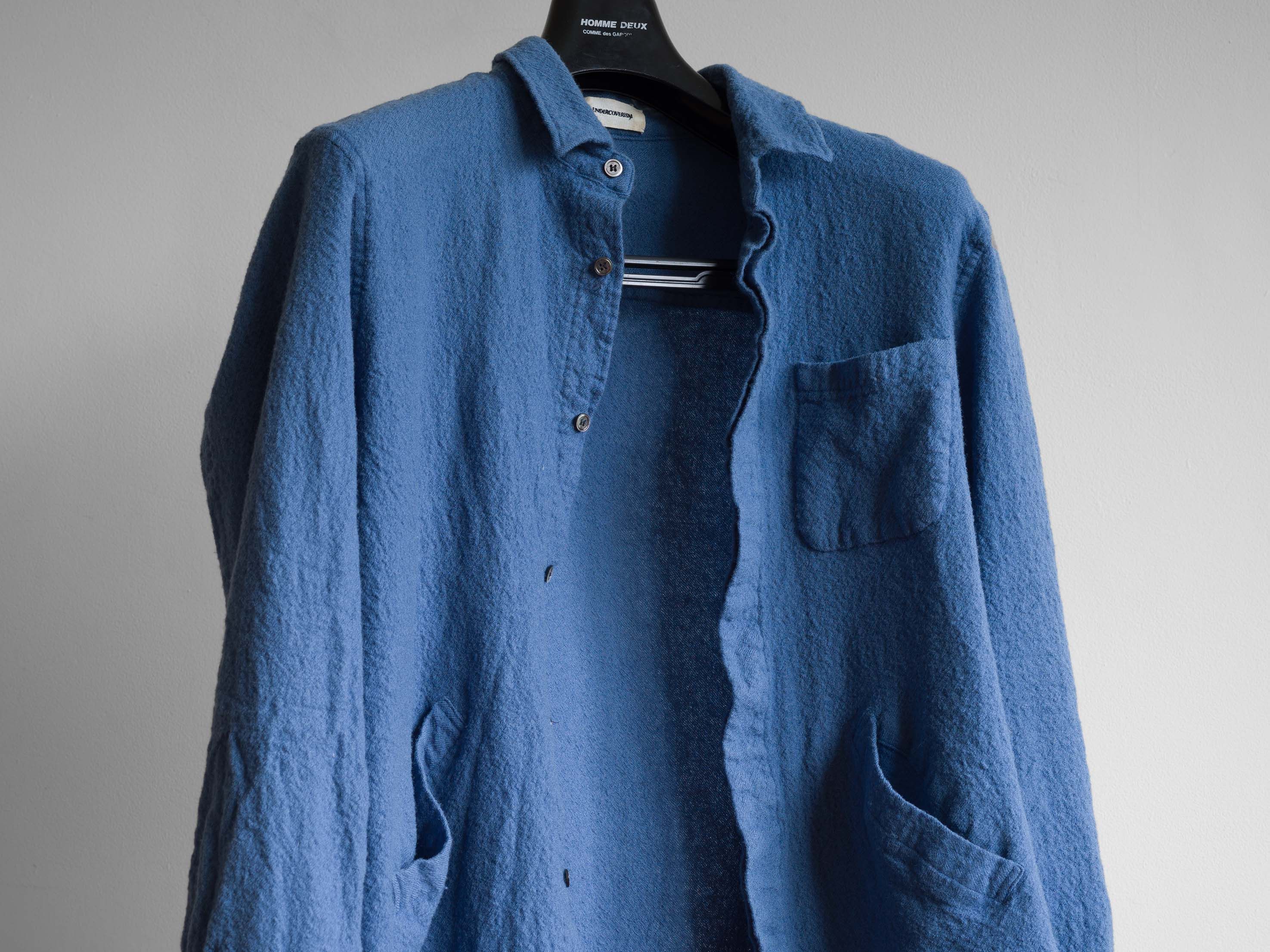 Undercover AW2011 UNDERCOVER LONG BOILED WOOL SHIRT Size US M / EU 48-50 / 2 - 1 Thumbnail