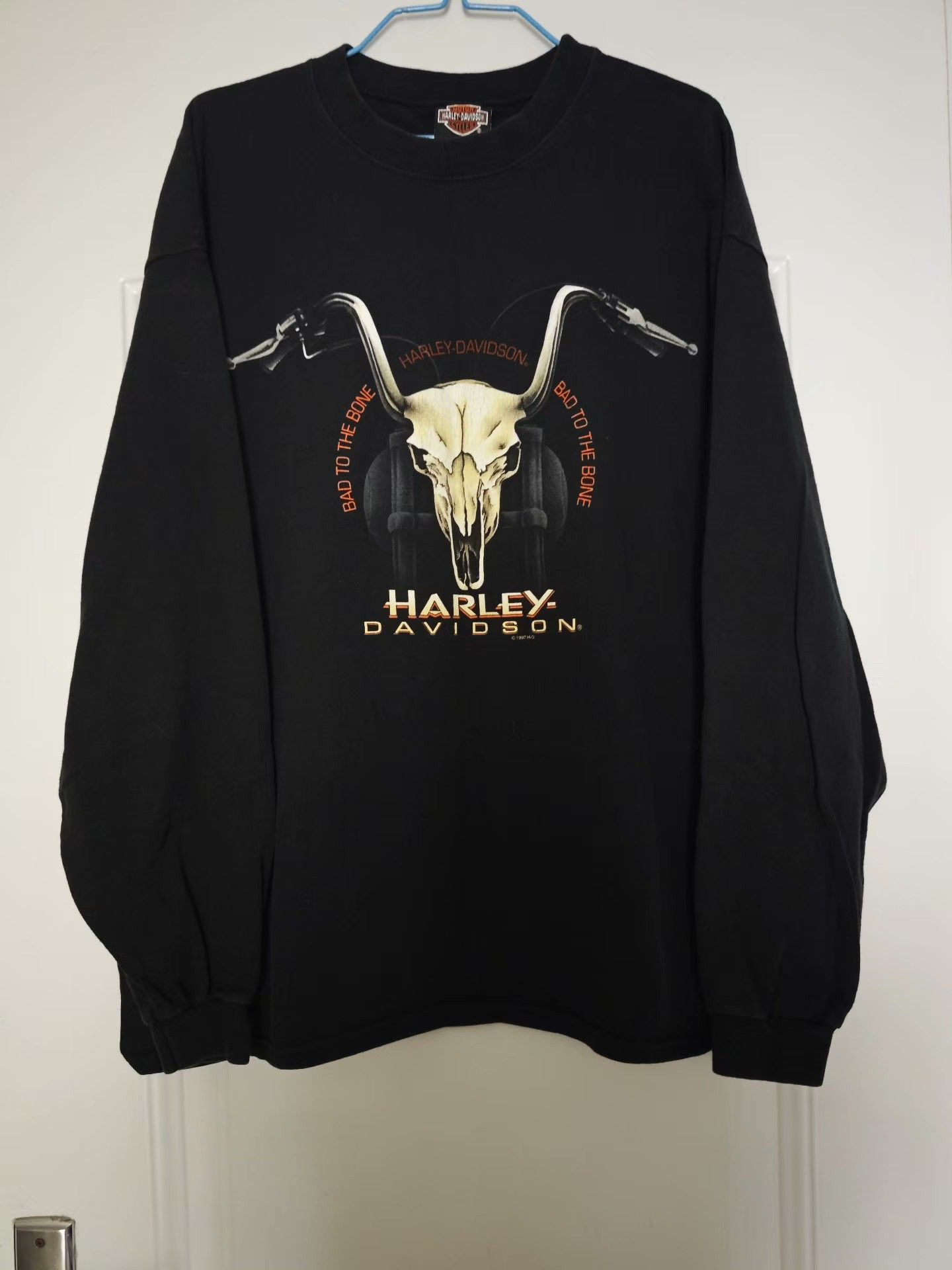 Harley Davidson Harley Davidson Vintage Long Sleeve Sweatshirt Size US M / EU 48-50 / 2 - 1 Thumbnail