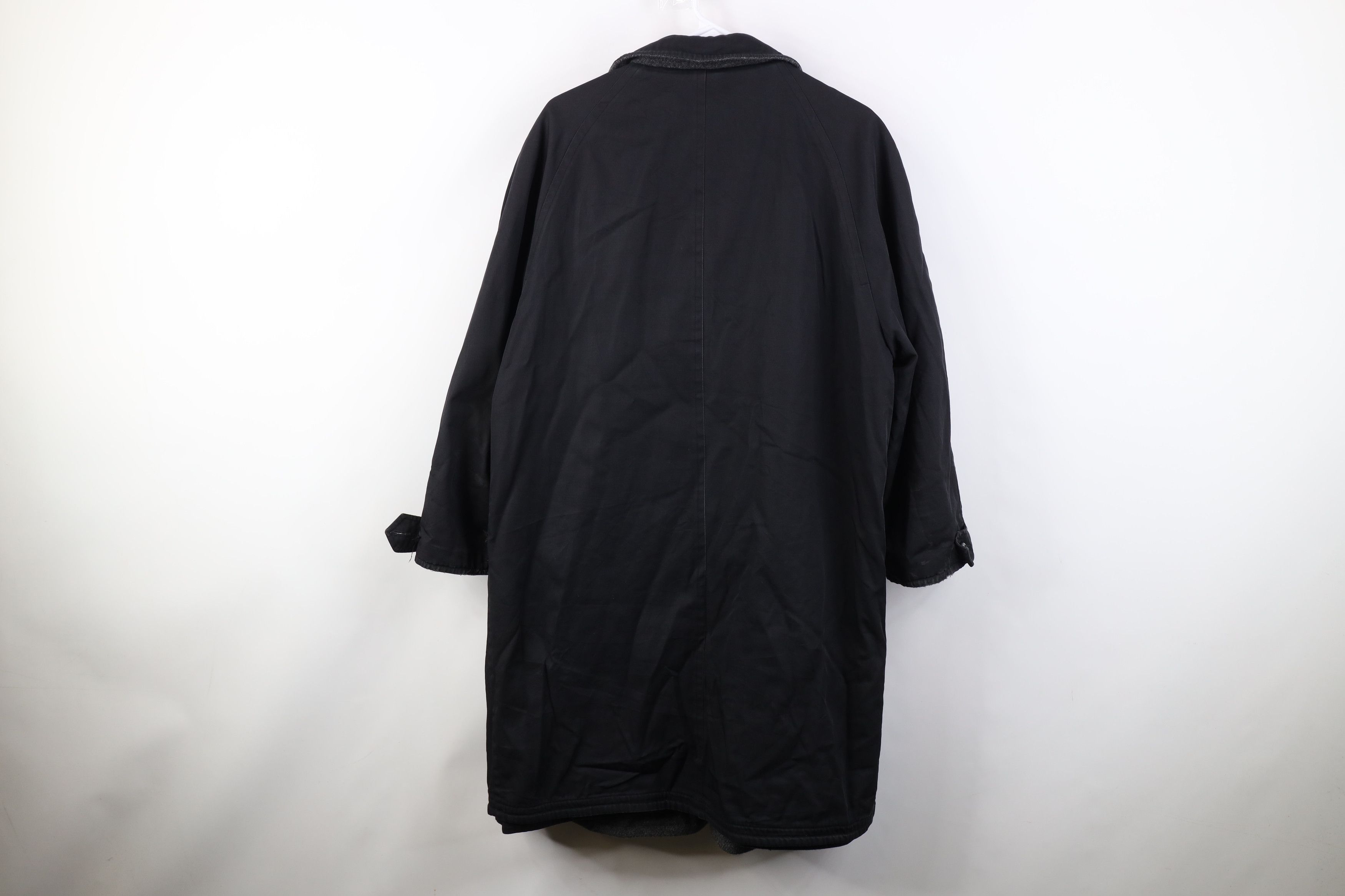 Vintage Vintage 60s Rockabilly Reversible Wool Trench Coat USA Size US XXL / EU 58 / 5 - 9 Thumbnail