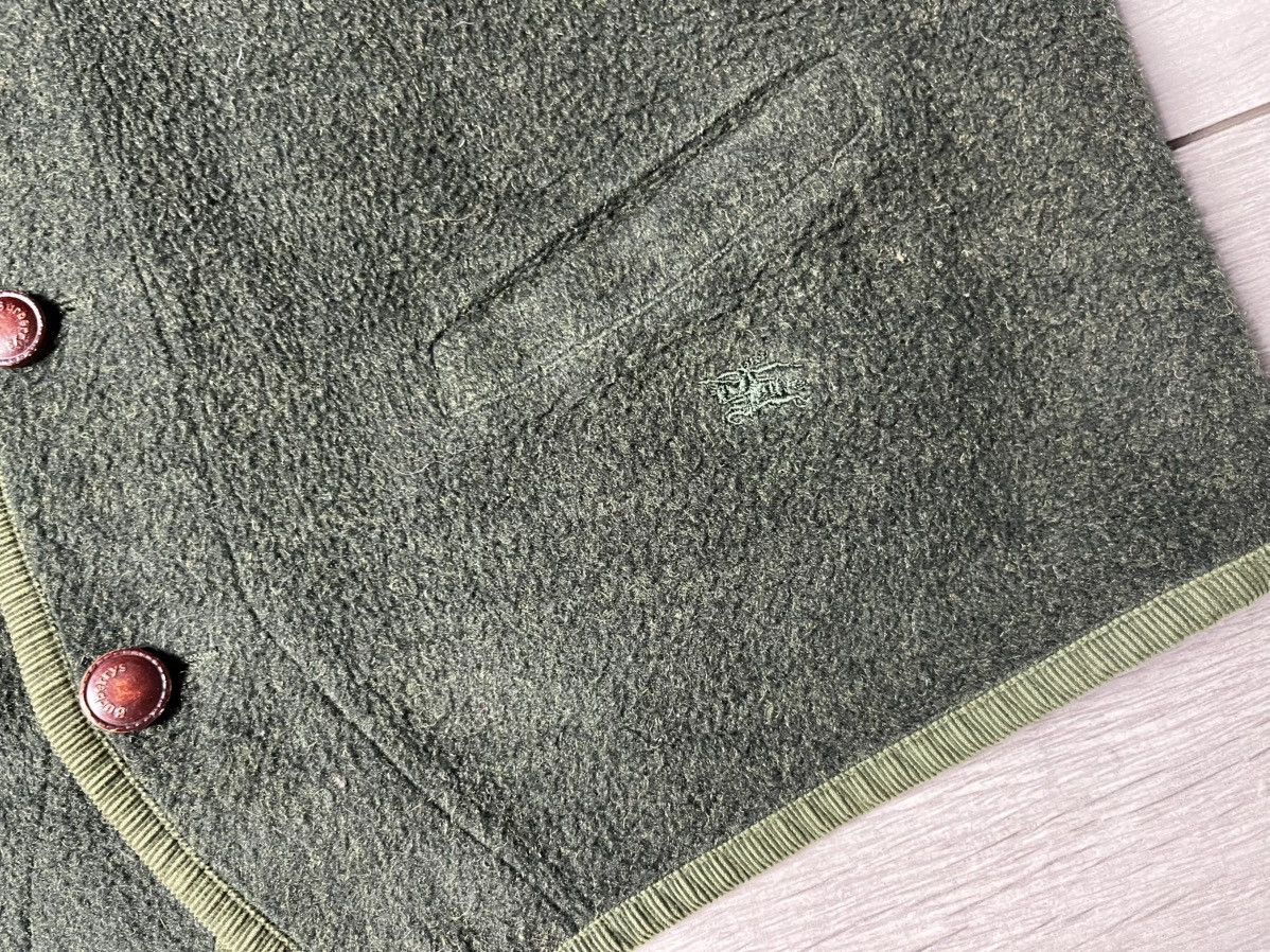 Burberry Men's Vintage Burberry Button Up Green Vest M Size US M / EU 48-50 / 2 - 4 Thumbnail