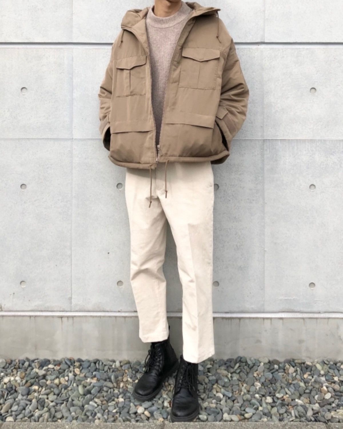 Japanese Brand AW2022 UNIQLO X WHITE MOUNTAINEERING HYBRID OVERSIZE PARKA Size US L / EU 52-54 / 3 - 2 Thumbnail