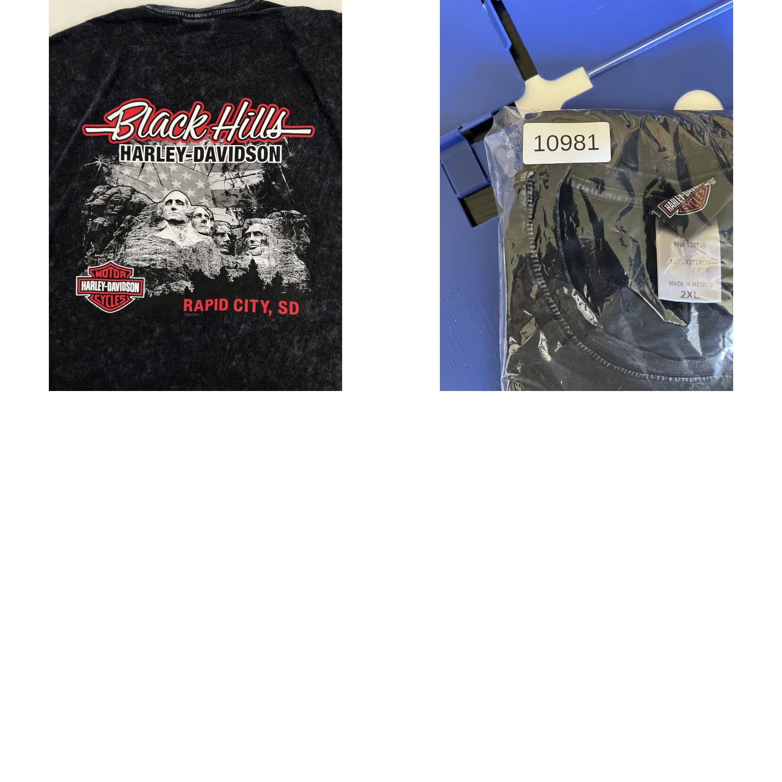 Harley Davidson VINTAGE Harley-Davidson Sturgis 75th Sleeveless Shirt Mens 2XL Black Rally Mt Rushmore Size US XXL / EU 58 / 5 - 8 Thumbnail