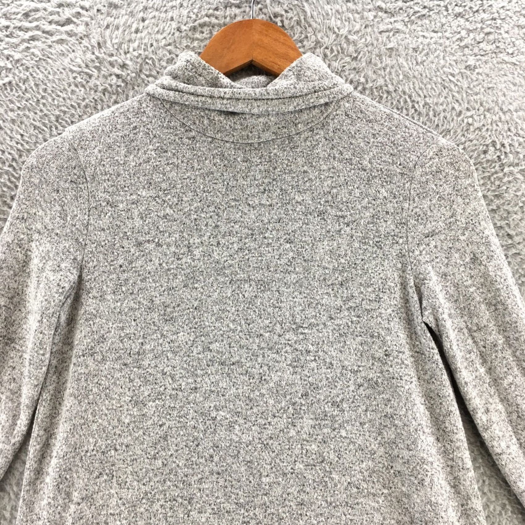 American Eagle Outfitters American Eagle Outfitters Turtle Neck Sweater Dress S Grey Viscose Blend Knitted Size S / US 4 / IT 40 - 2 Thumbnail