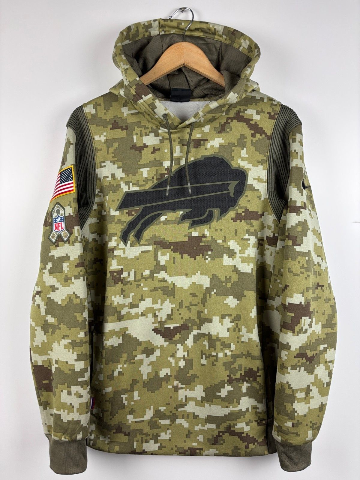 Nike Buffalo Bills Nike Salute To Service Camouflage Hoodie M Size US M / EU 48-50 / 2 - 1 Thumbnail