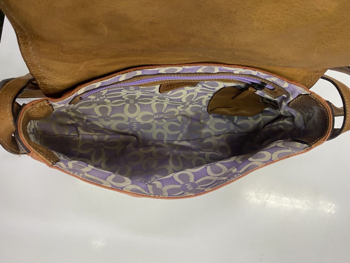 Designer × Max Mara Italian Max Mara Leather Hang Bag Size ONE SIZE - 7 Thumbnail