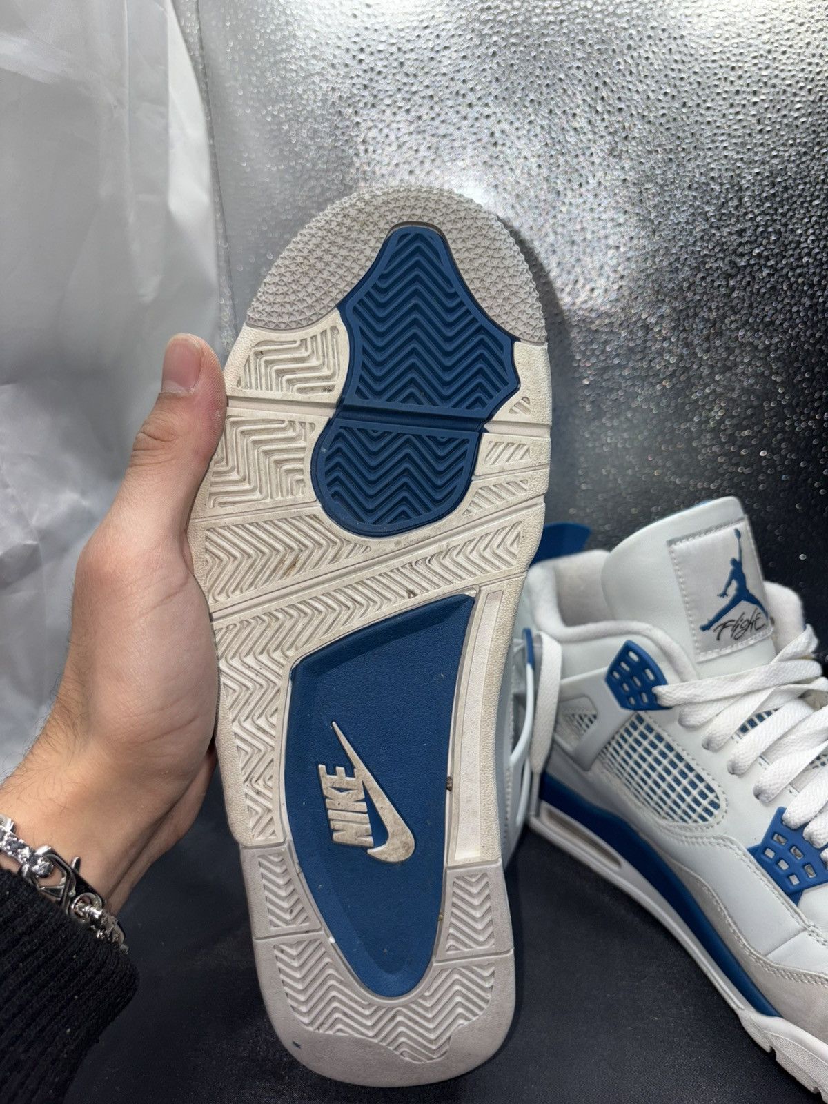 Jordan Brand Jordan 4 Military Blue Size US 10 / EU 43 - 3 Thumbnail