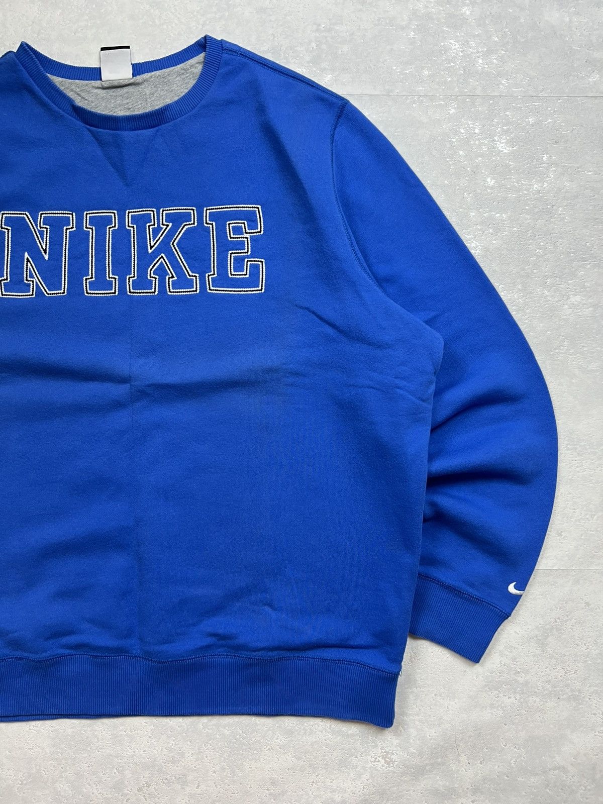 Nike 00s Nike Embroidered Logo Spellout Vintage Y2K Sweatshirt Size US XL / EU 56 / 4 - 3 Thumbnail