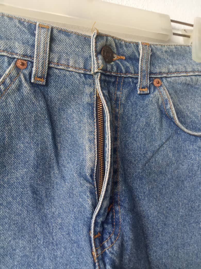 Levi's Vintage Clothing Vintage 90s Levis Distressed Cut Off Jeans Size 31" - 4 Thumbnail