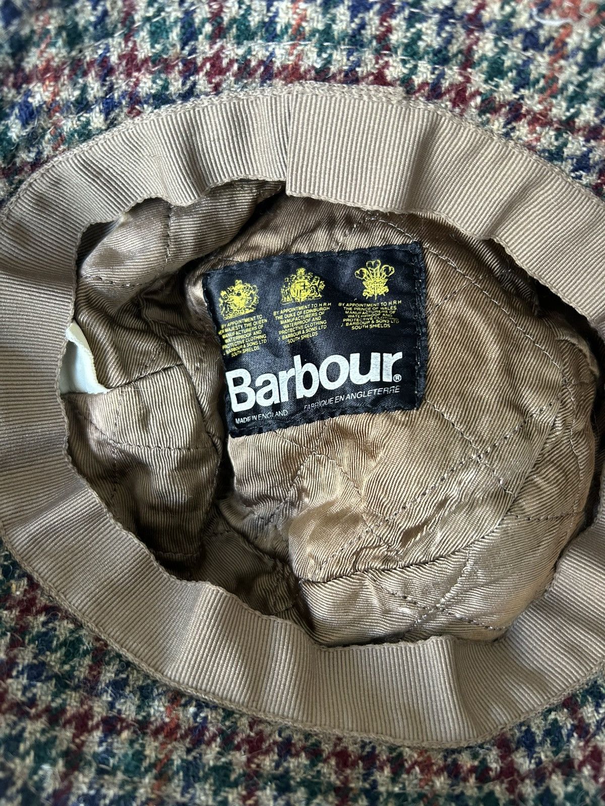 Barbour × Vintage Vintage Barbour hat Panama wool Size 28 - 5 Thumbnail