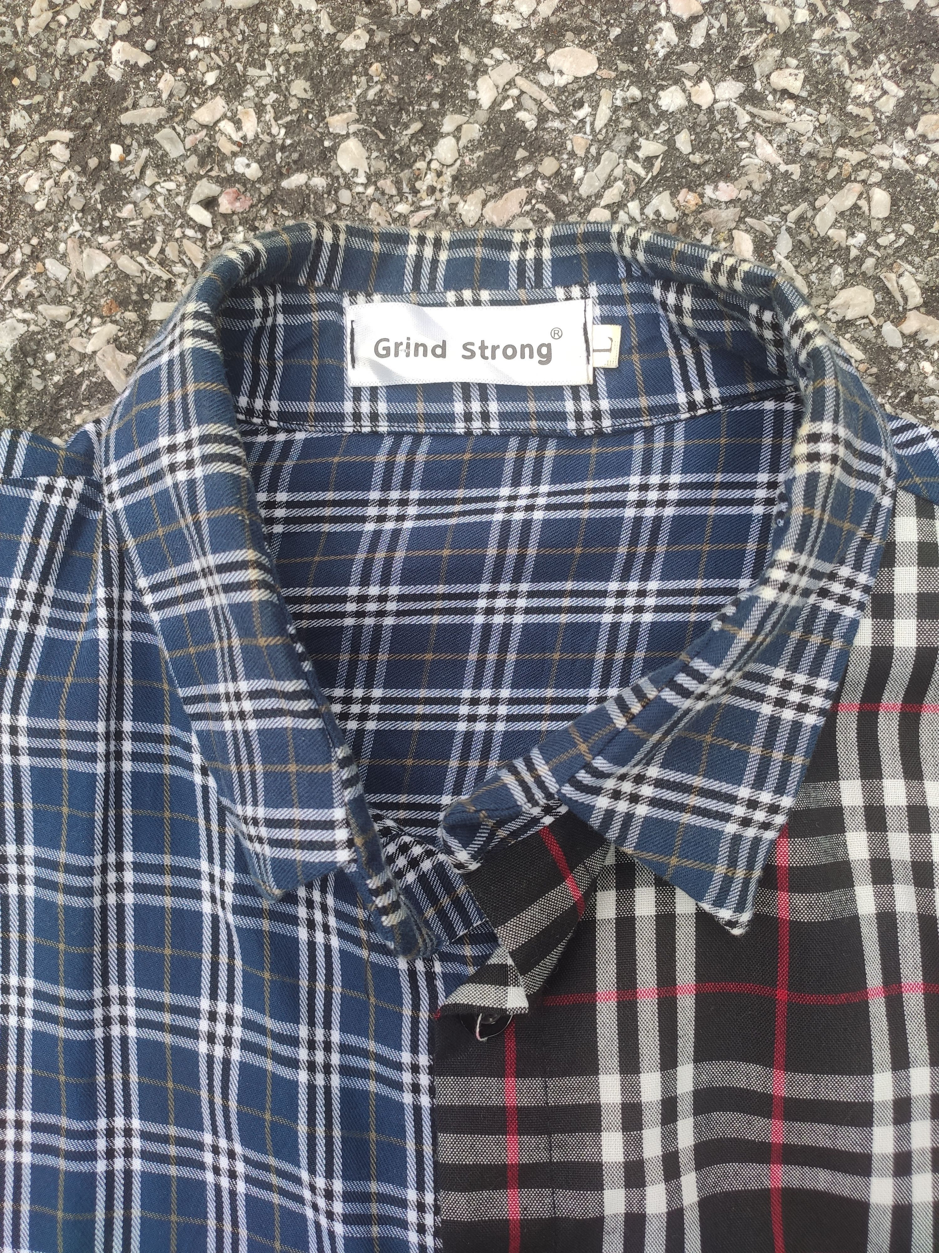 Flannel Grind Strong Mixed Cut Off Button Ups Flannel Size US L / EU 52-54 / 3 - 4 Thumbnail