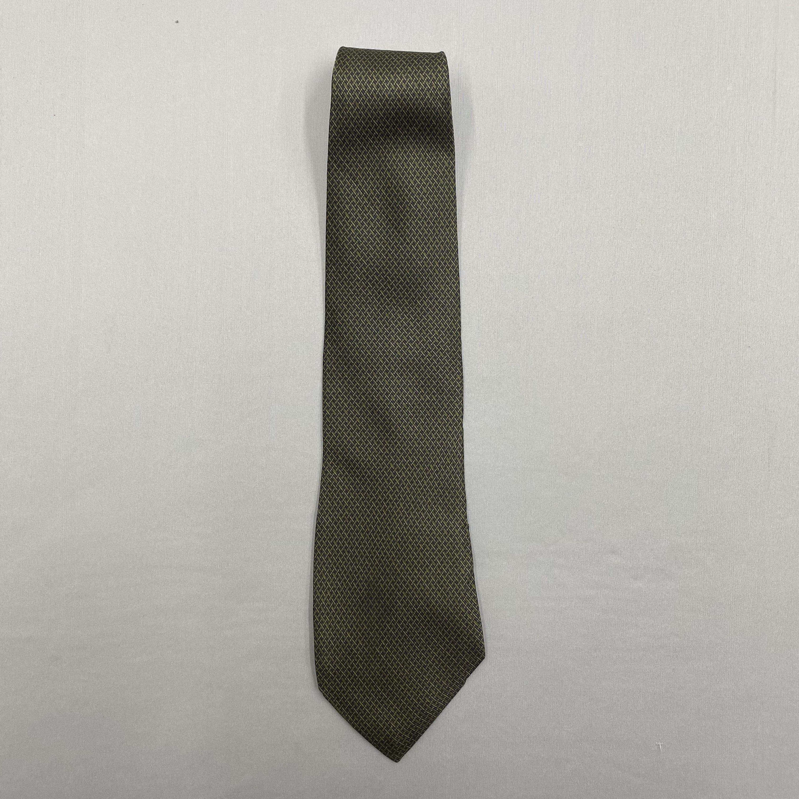 Giorgio Armani Vintage Giorgio Armani SILK Necktie Cravate Pure Silk Size ONE SIZE - 3 Thumbnail
