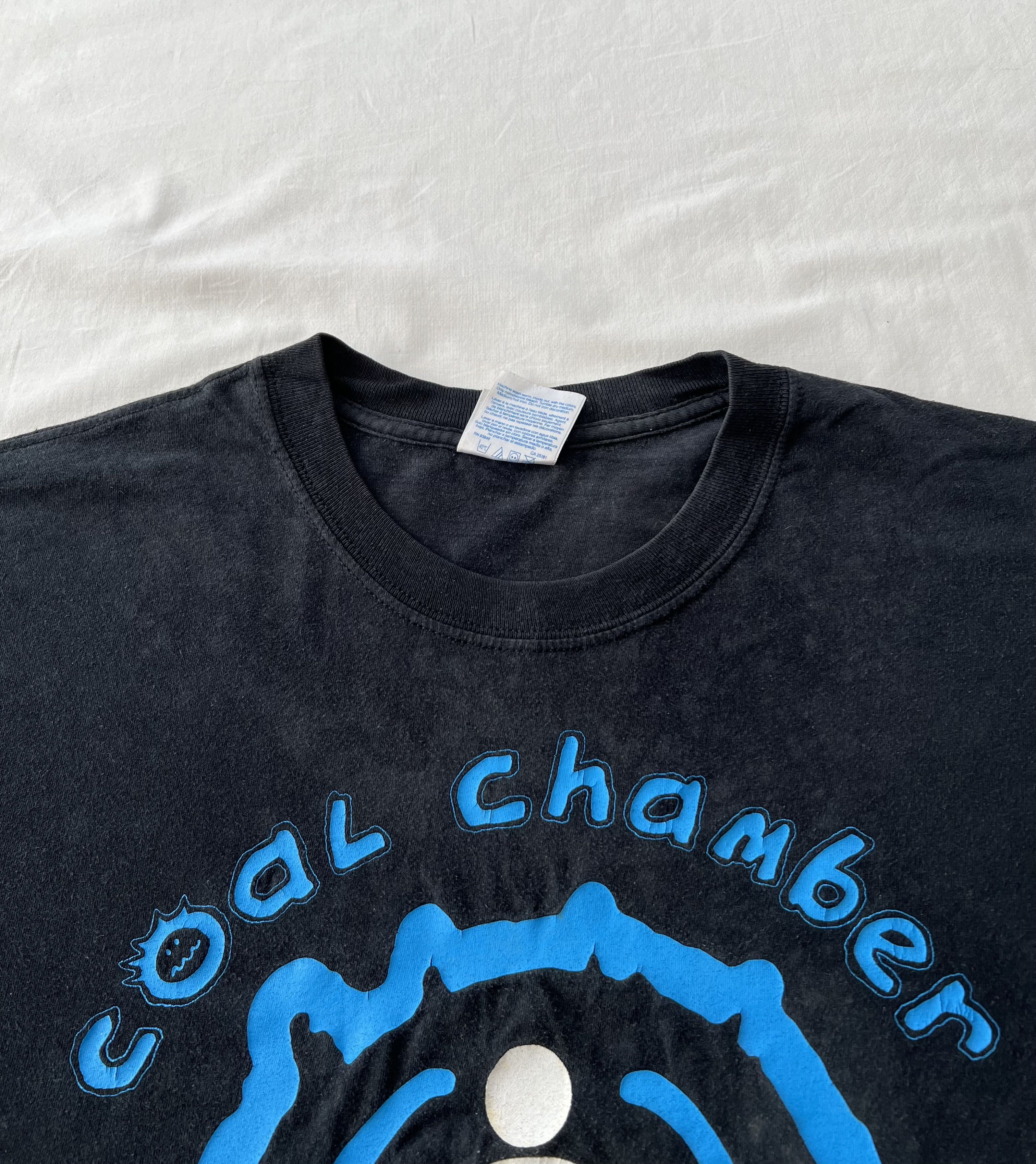 Band Tees Vintage 2000s Coal Chamber Chamber Music Black Long Sleeve Size US XL / EU 56 / 4 - 16 Thumbnail