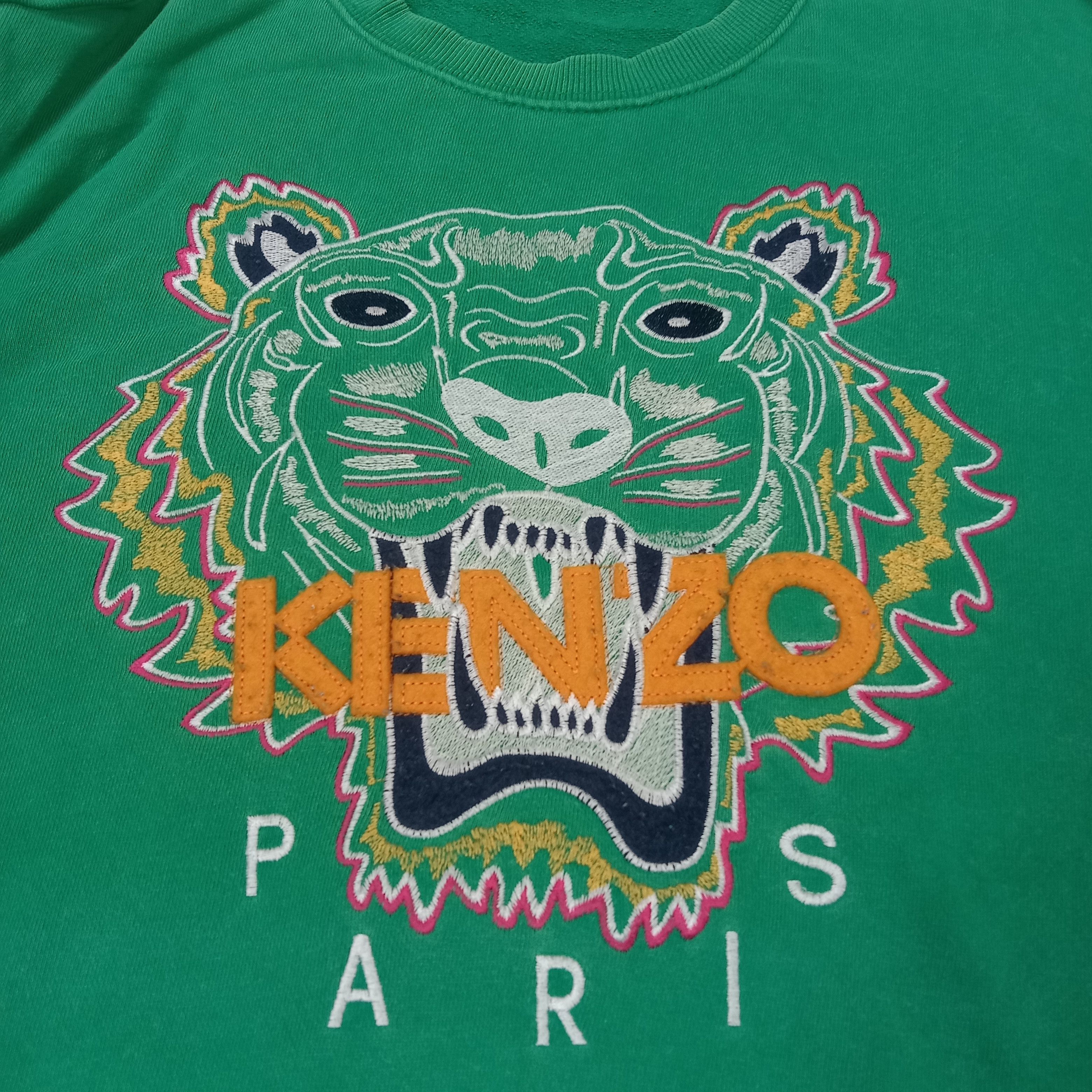 Japanese Brand × Kenzo × Vintage Kenzo Paris Japanese Brand Center Design Sweatshirt Size US M / EU 48-50 / 2 - 4 Thumbnail