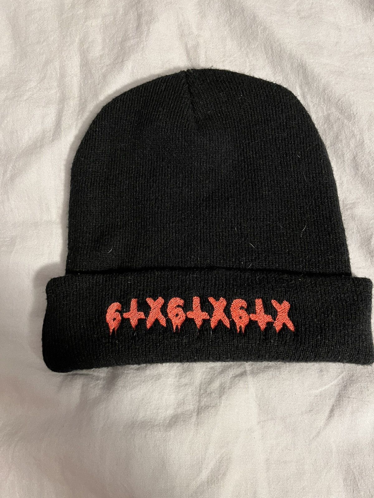 Other 6ix6ix6ix black logo beanie Size ONE SIZE - 1 Thumbnail