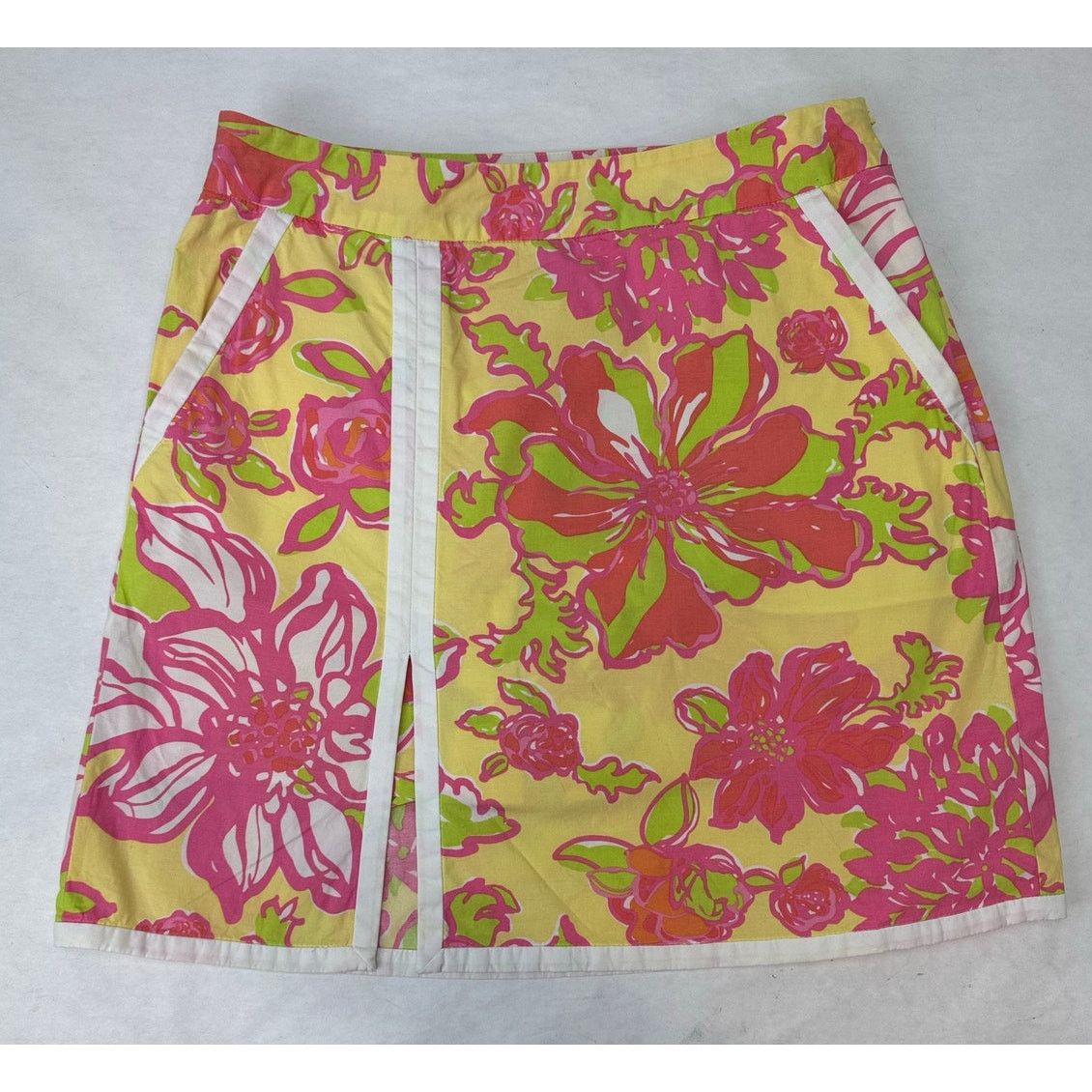 Lilly Pulitzer Lilly Pulitzer Skort Starfruit Pattern - Floral Size 2 Size 26" / US 2 / IT 38 - 2 Thumbnail