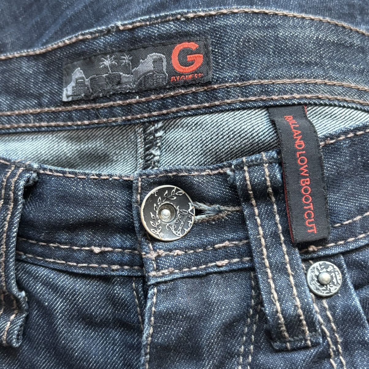 Guess Vintage Y2K Guess Repaired Bootcut Loose Jeans Size 29 Size US 29 - 4 Thumbnail
