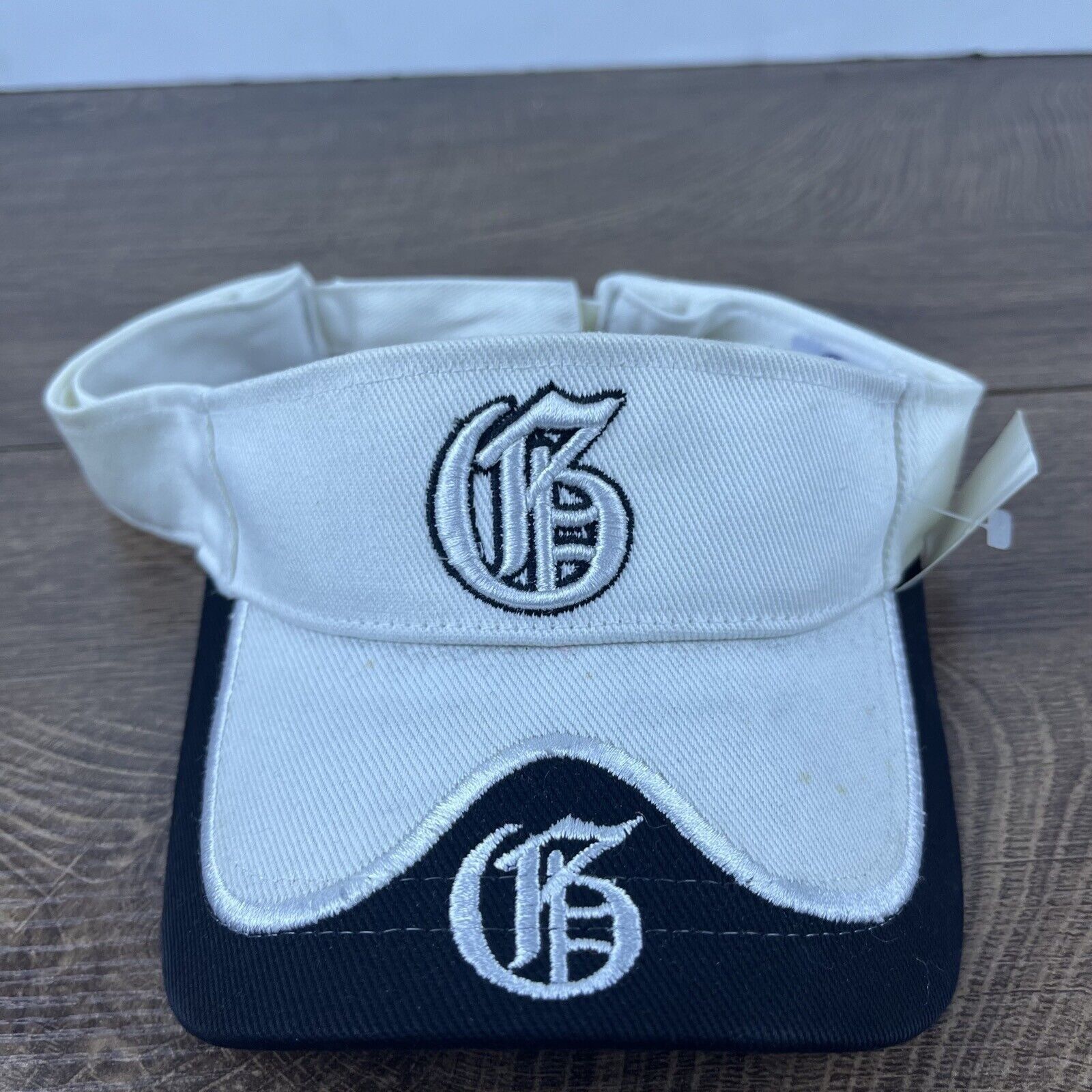 Other Cincinnati Visor Hat White Cap Hat Cincy Adjustable Hat Whit Size ONE SIZE - 1 Thumbnail