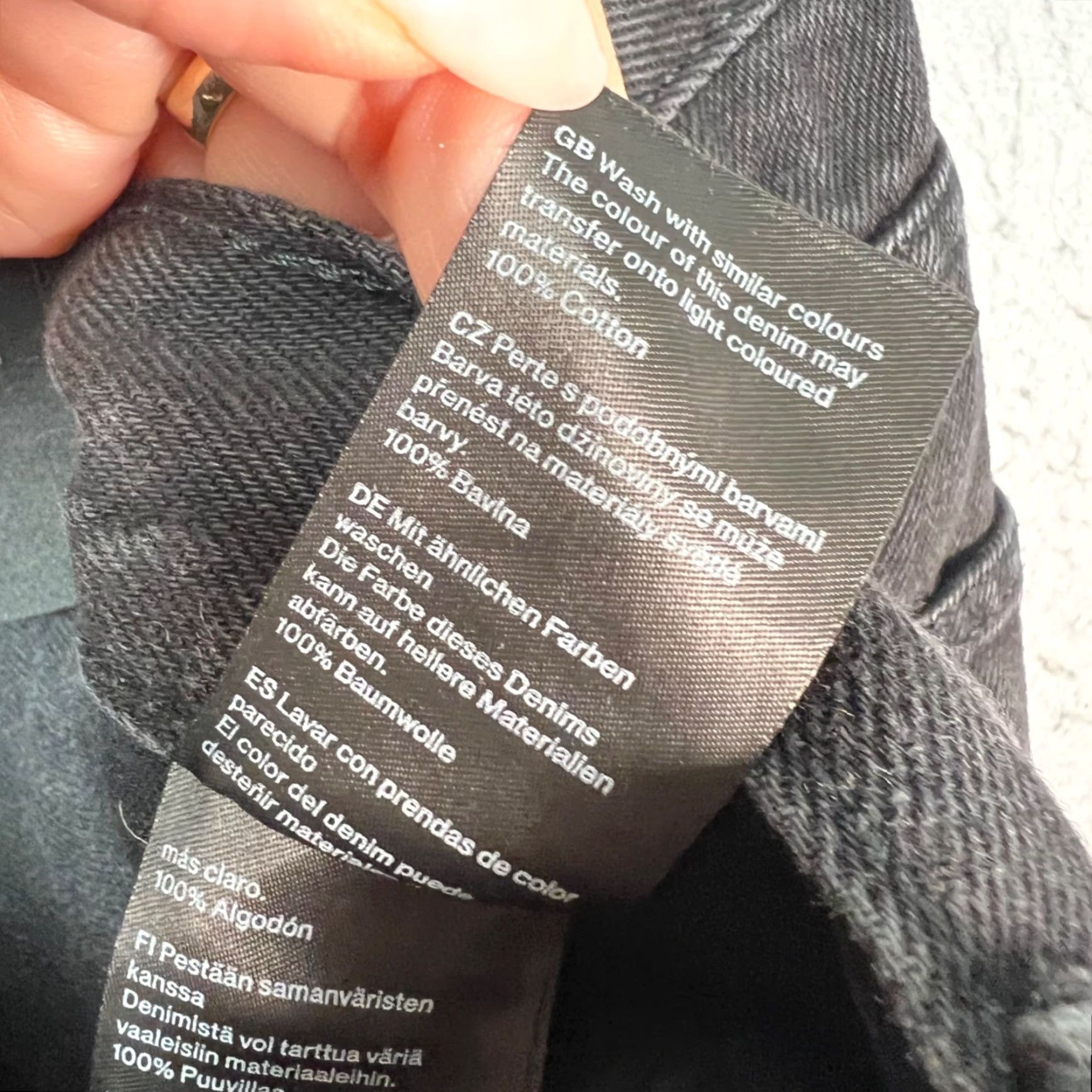 Weekday Weekday Jeans Mens 32x27 Black Denim Straight 5-Pocket Vintage No N/A Frayed Hem Tight? (use original words only) Size US 32 / EU 48 - 5 Thumbnail
