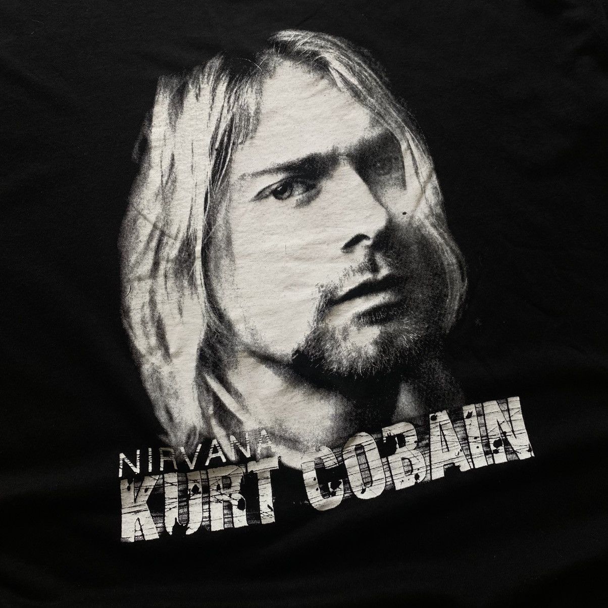 Nirvana × Vintage Vintage 90s Nirvana Kurt Cobain Big Logo Band T-shirt Tee Size US S / EU 44-46 / 1 - 2 Thumbnail