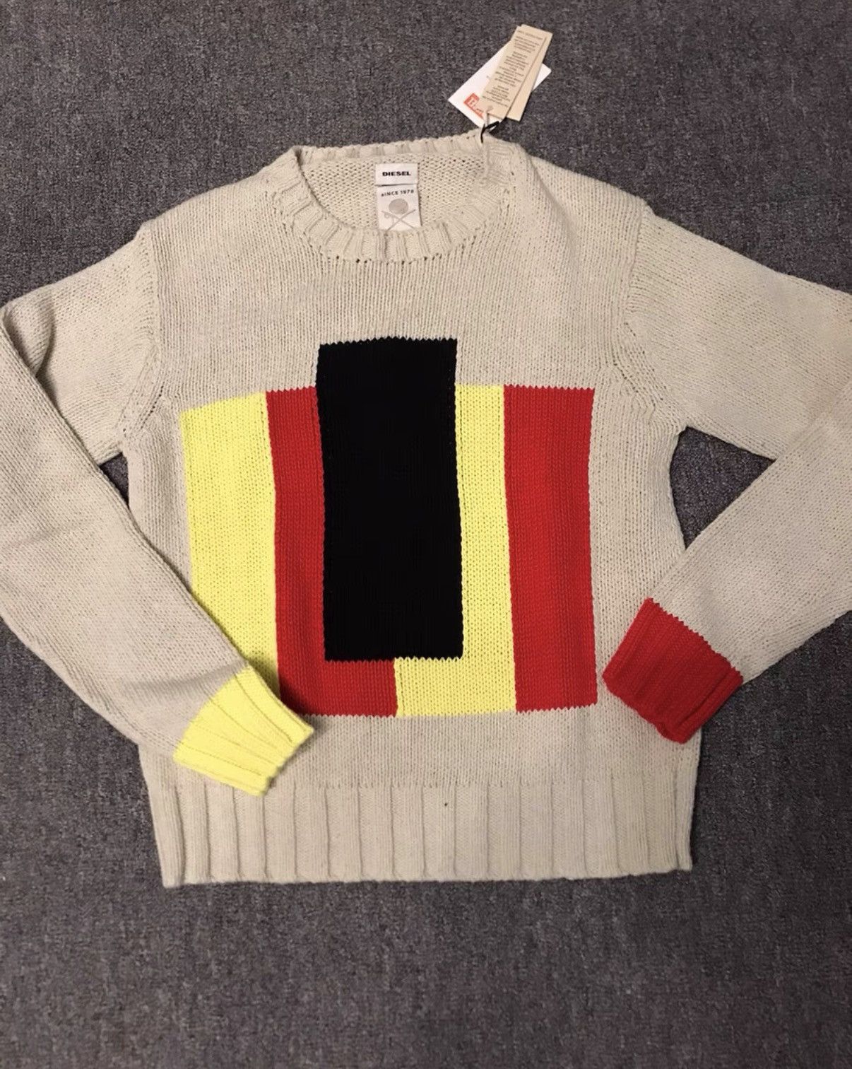 Diesel DIESEL Knit Sweater Size US L / EU 52-54 / 3 - 3 Thumbnail