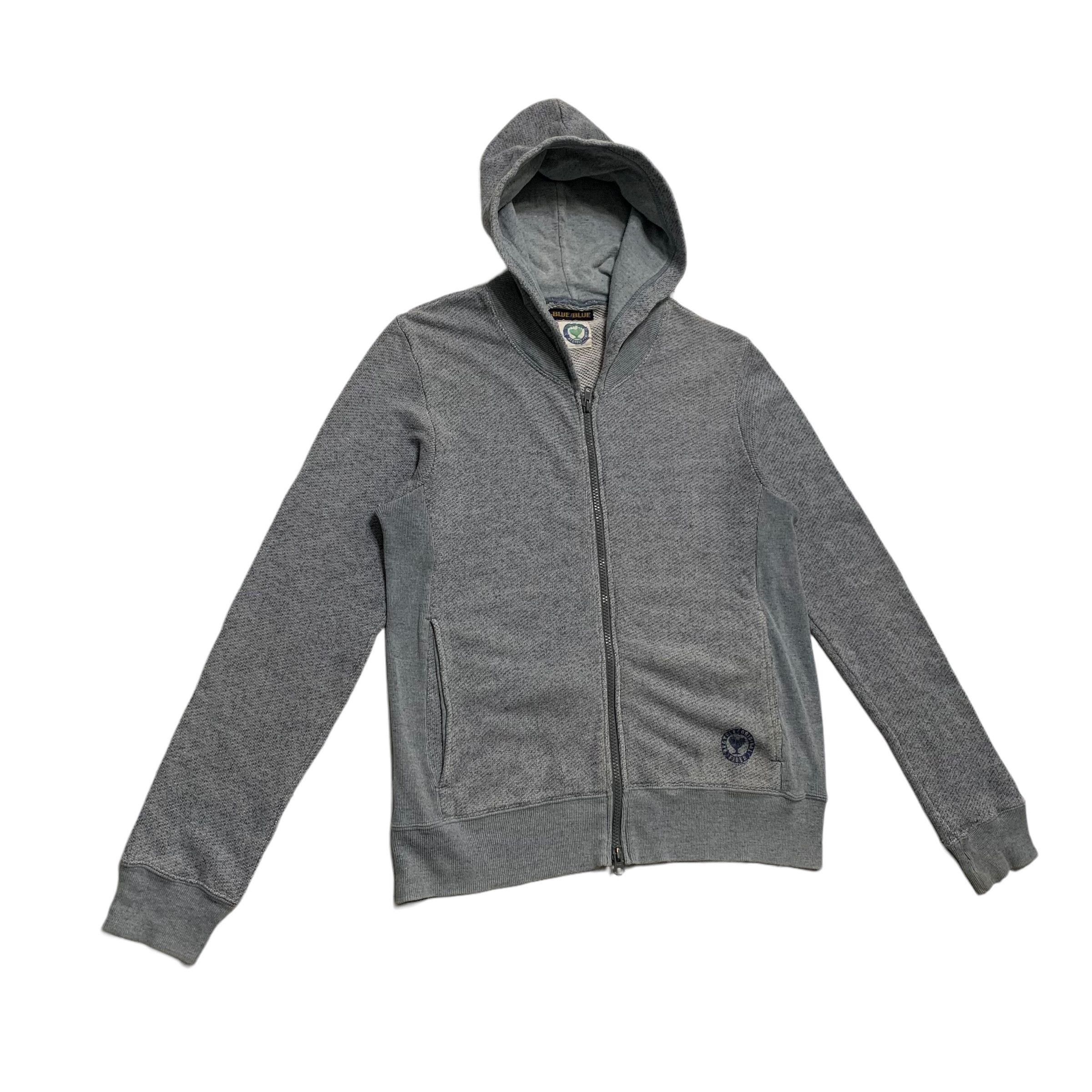 Blue Blue Japan Blue Blue Zipper Hoodie Size US S / EU 44-46 / 1 - 2 Thumbnail