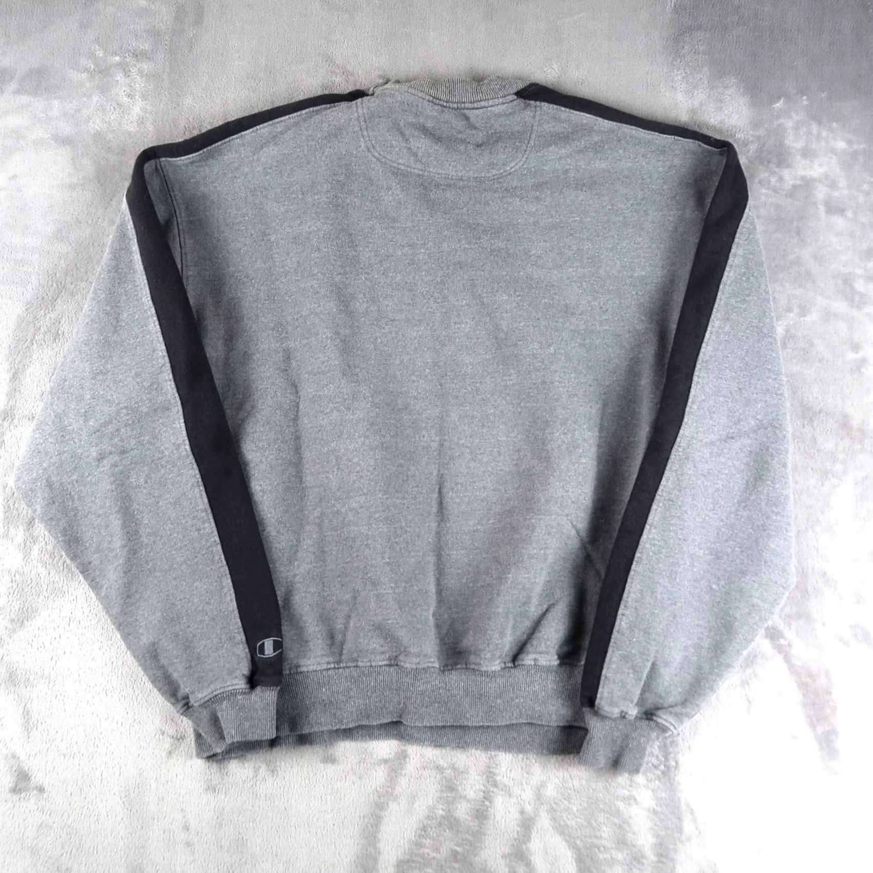 Champion VINTAGE Champion Sweatshirt XL Gray Microsoft Tech Logo Crewneck Mens Size US XL / EU 56 / 4 - 2 Thumbnail