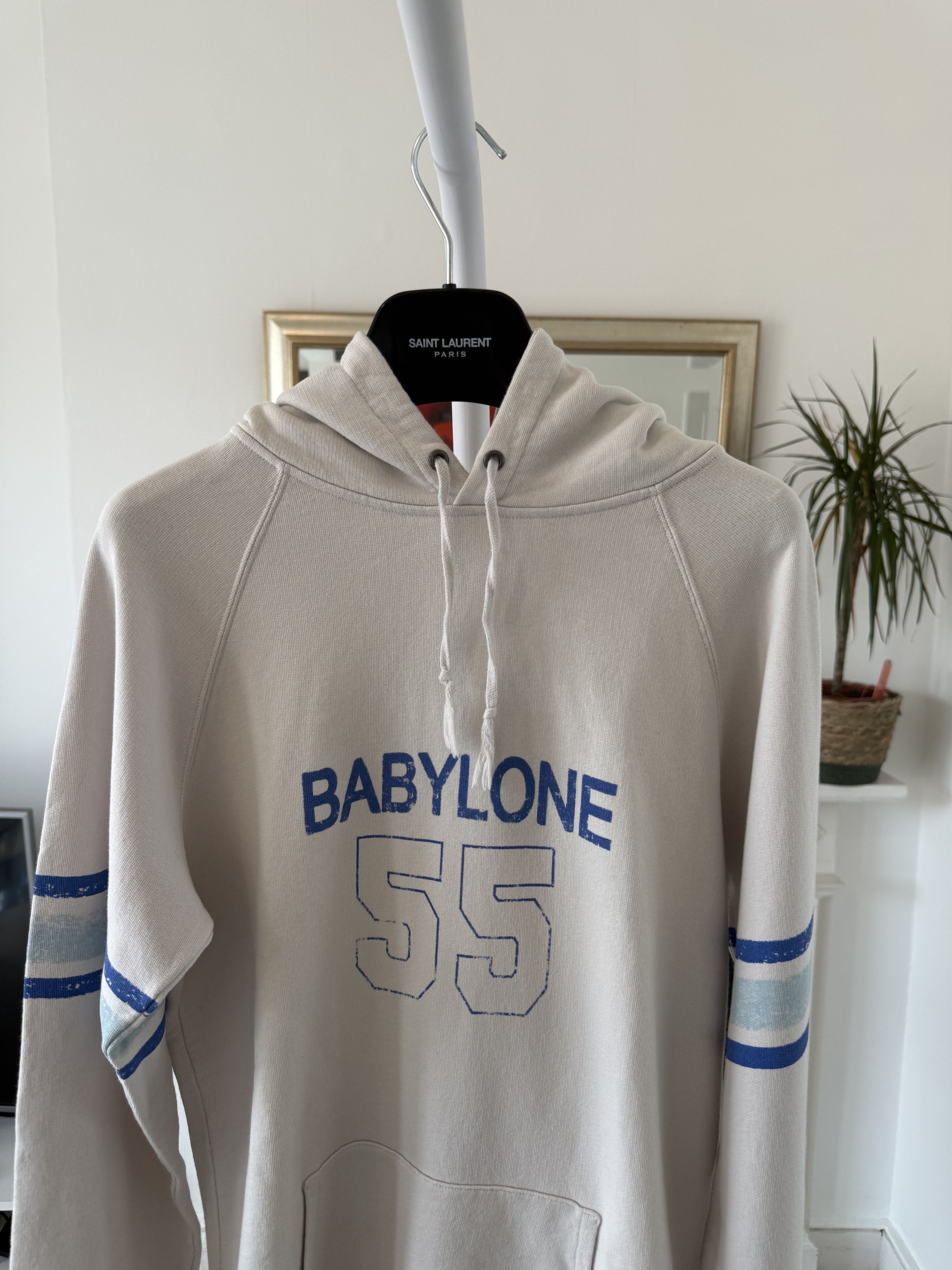 Saint Laurent Paris Saint Laurent Babylone Oversized Hoodie Size US XS / EU 42 / 0 - 10 Thumbnail